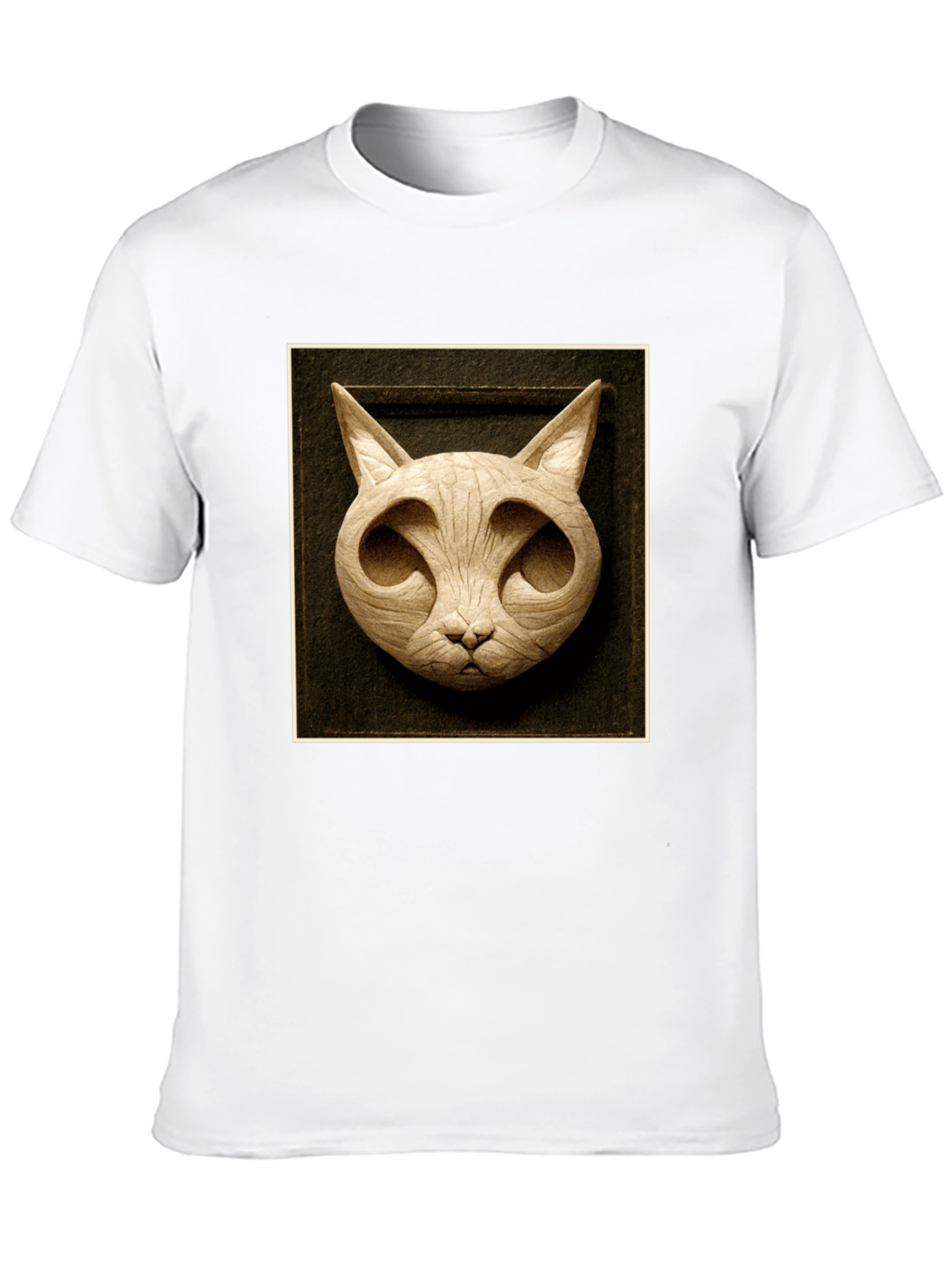 Modern Carved Cat Tee