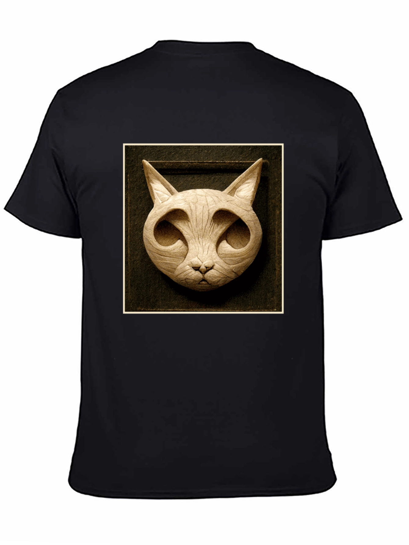 Modern Carved Cat Tee