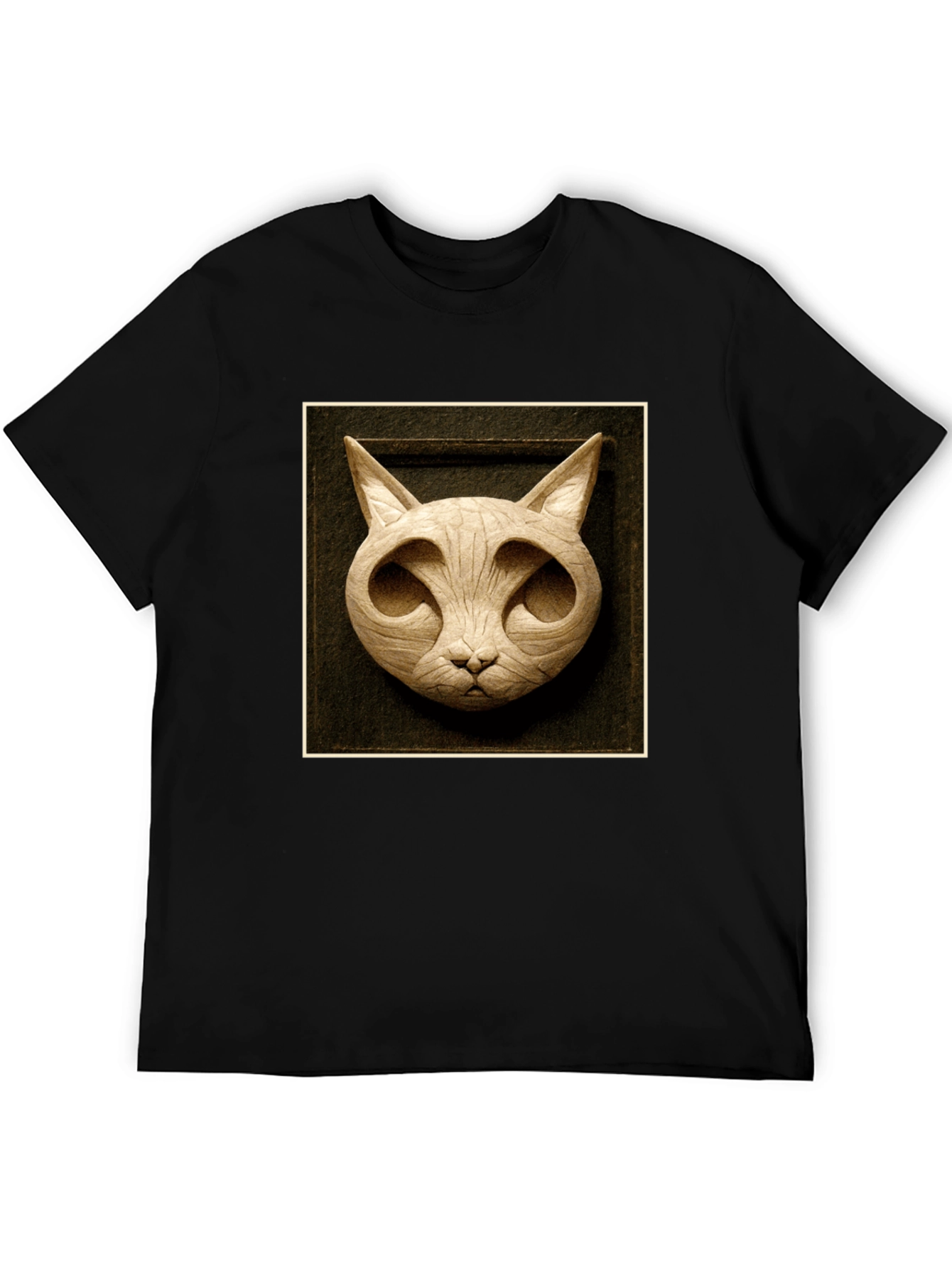Modern Carved Cat Tee