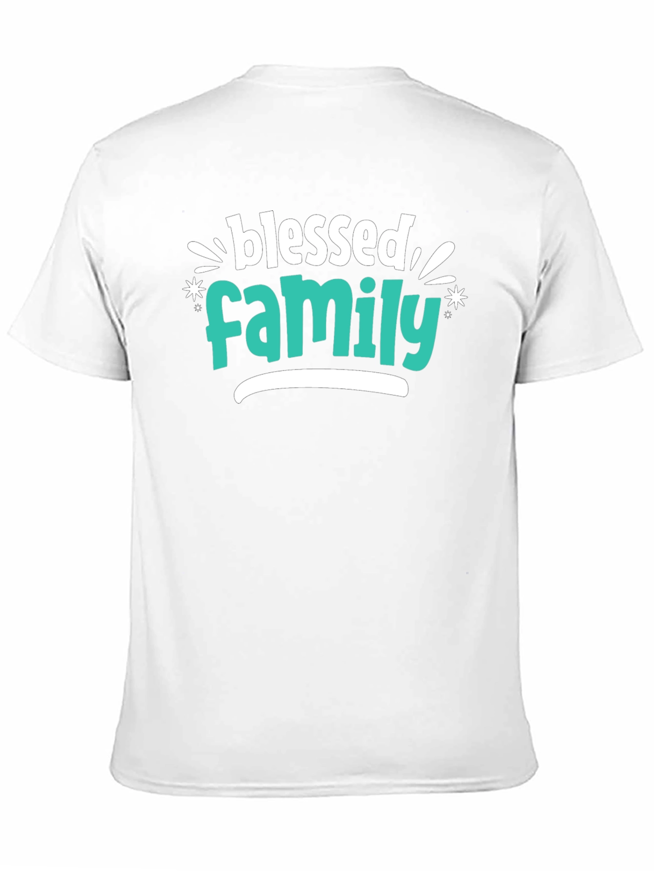 Blessed Family Graphic Tee - Stylish Comfort