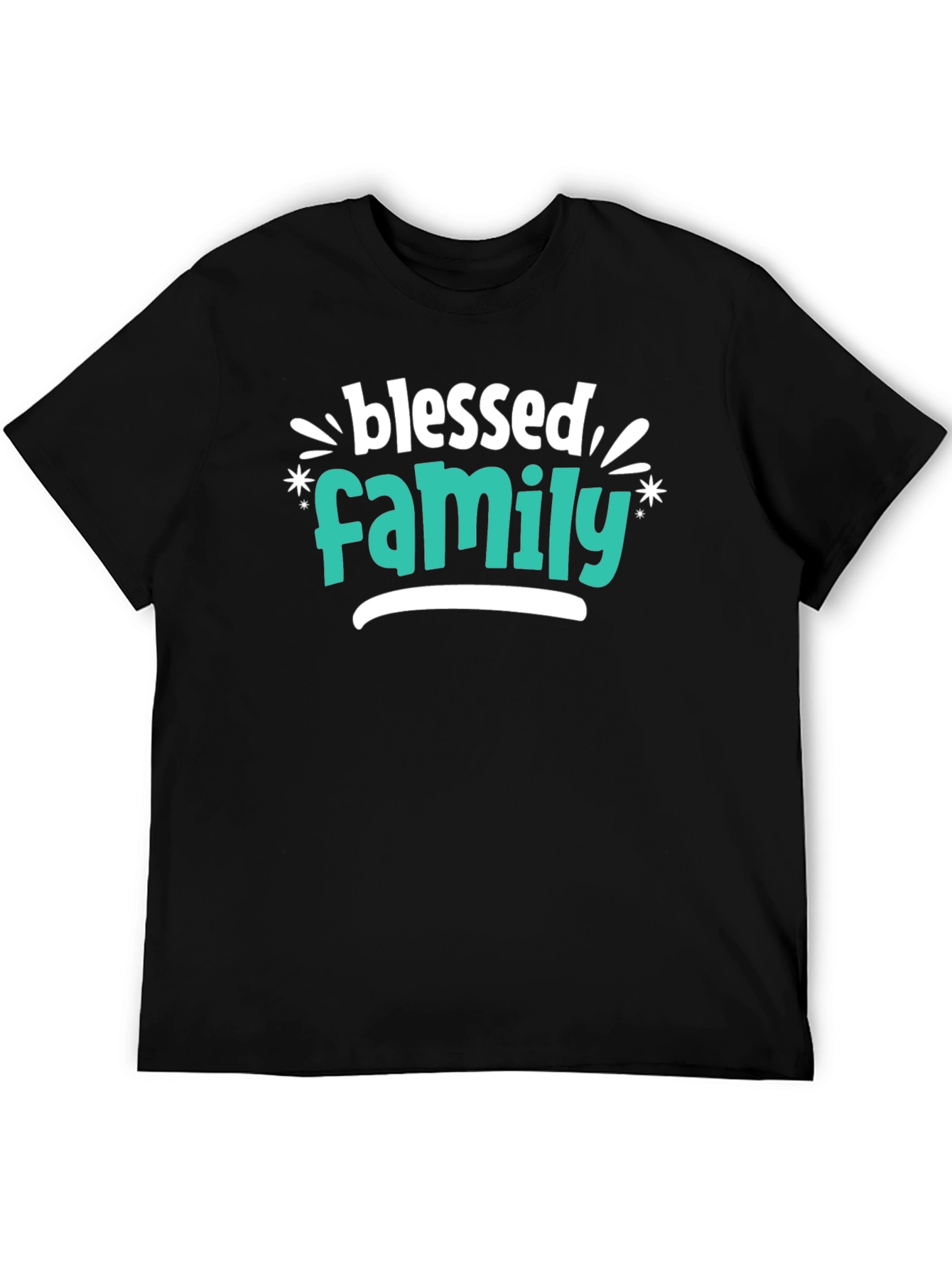 Blessed Family Graphic Tee - Stylish Comfort