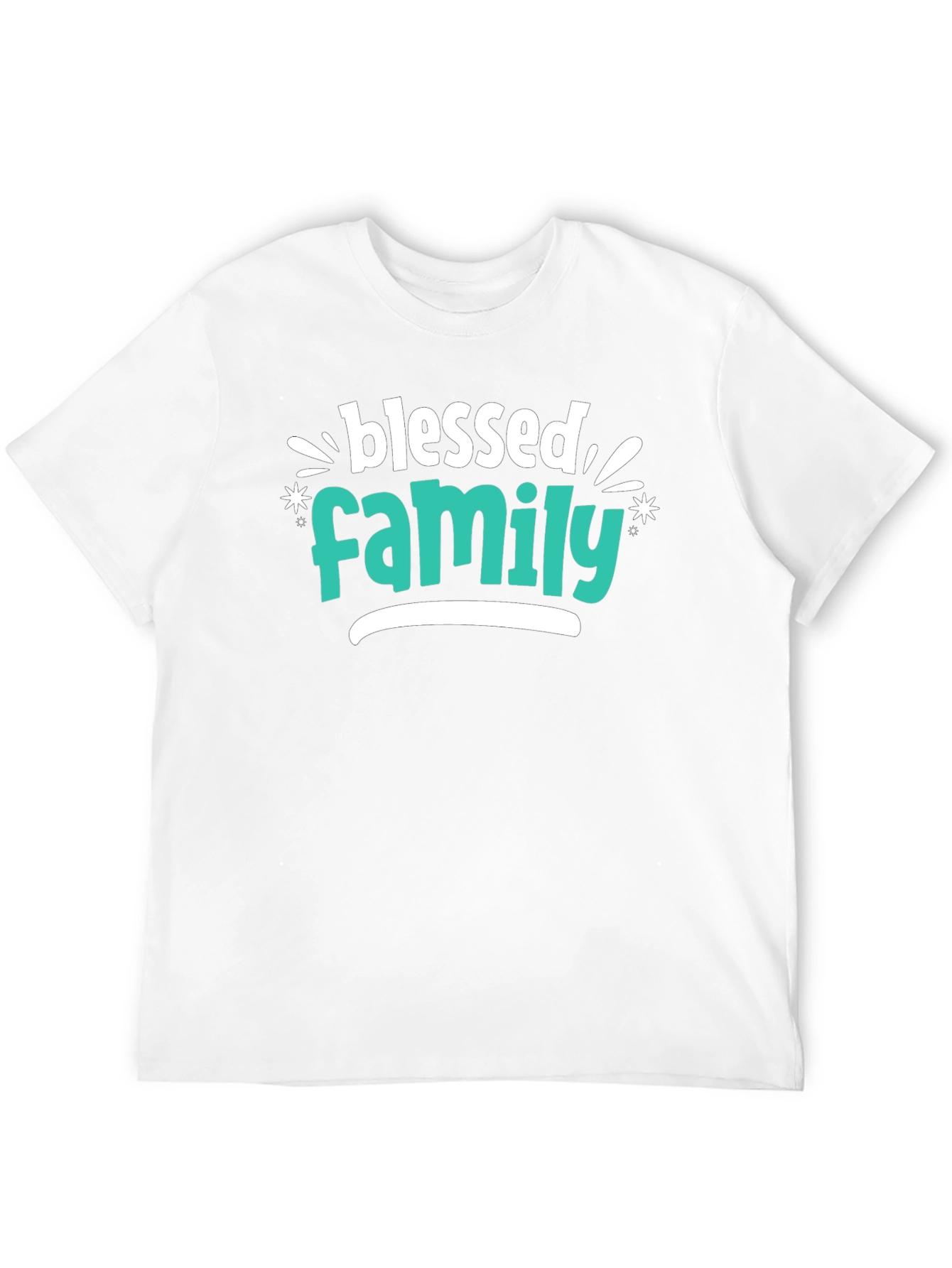 Blessed Family Graphic Tee - Stylish Comfort