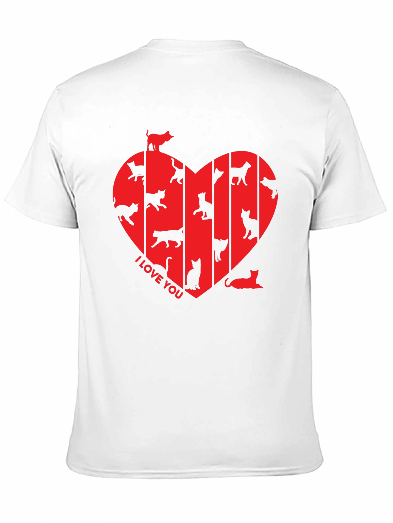 I Love You Cats T-Shirt