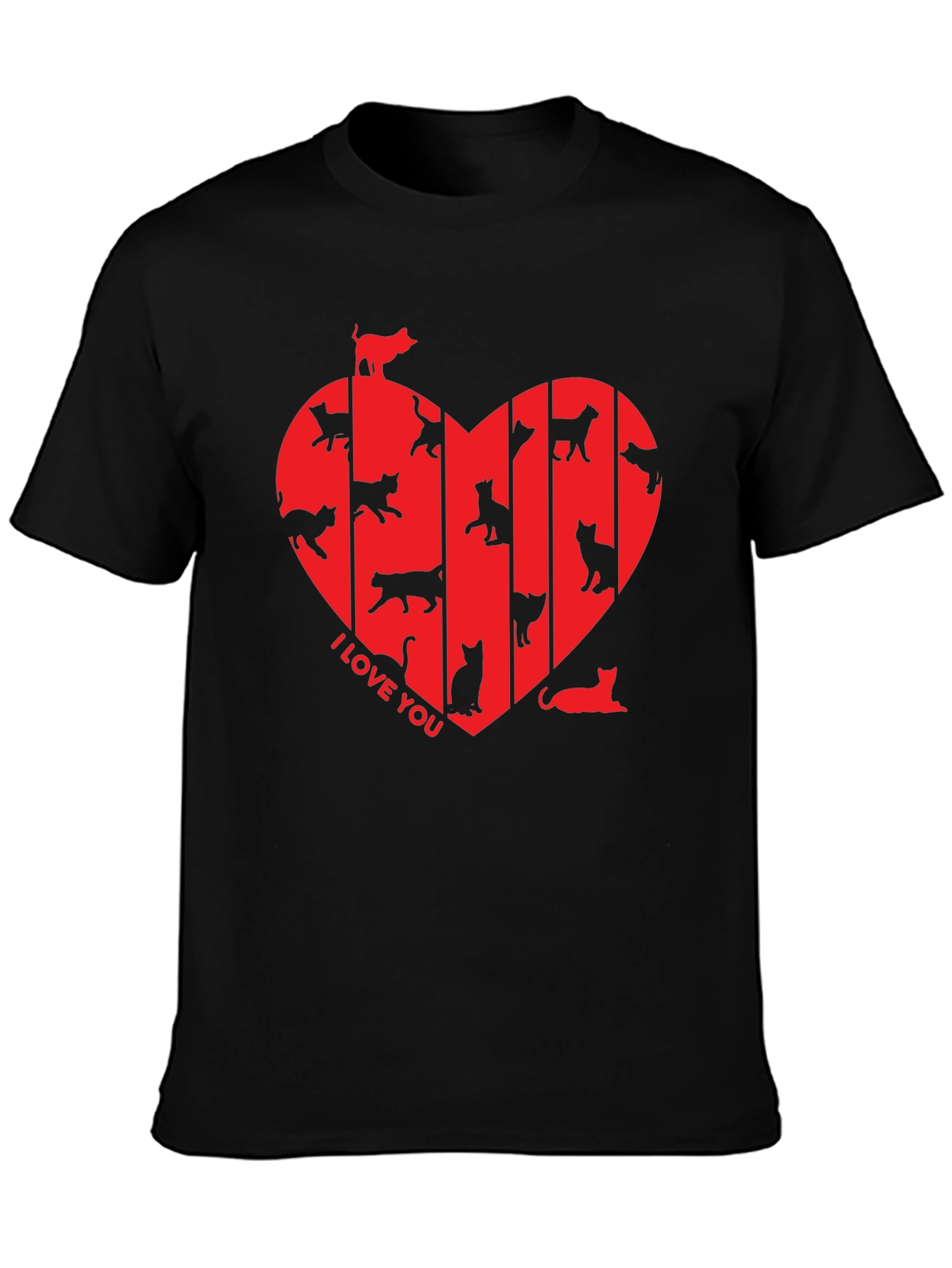 I Love You Cats T-Shirt