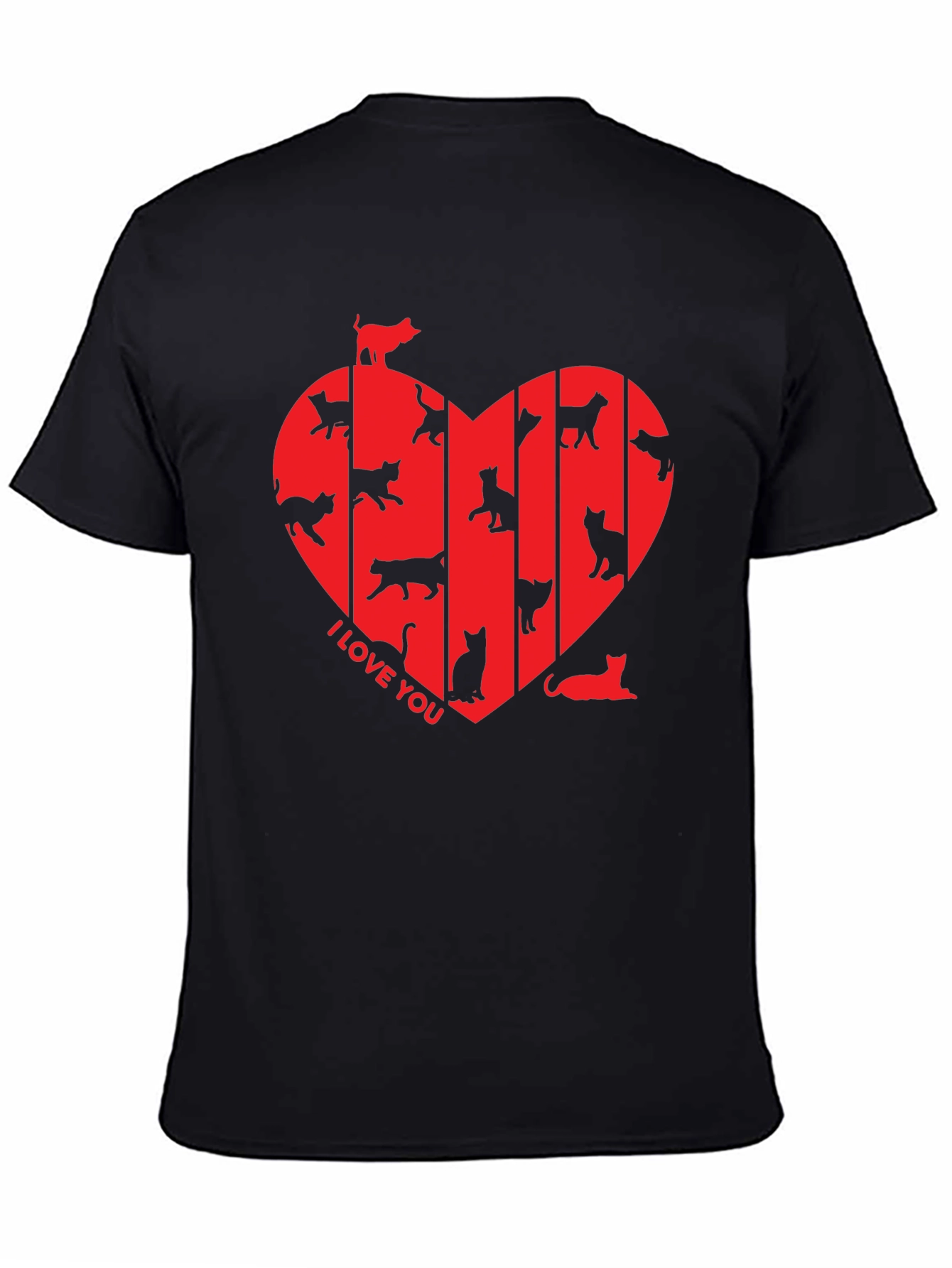 I Love You Cats T-Shirt