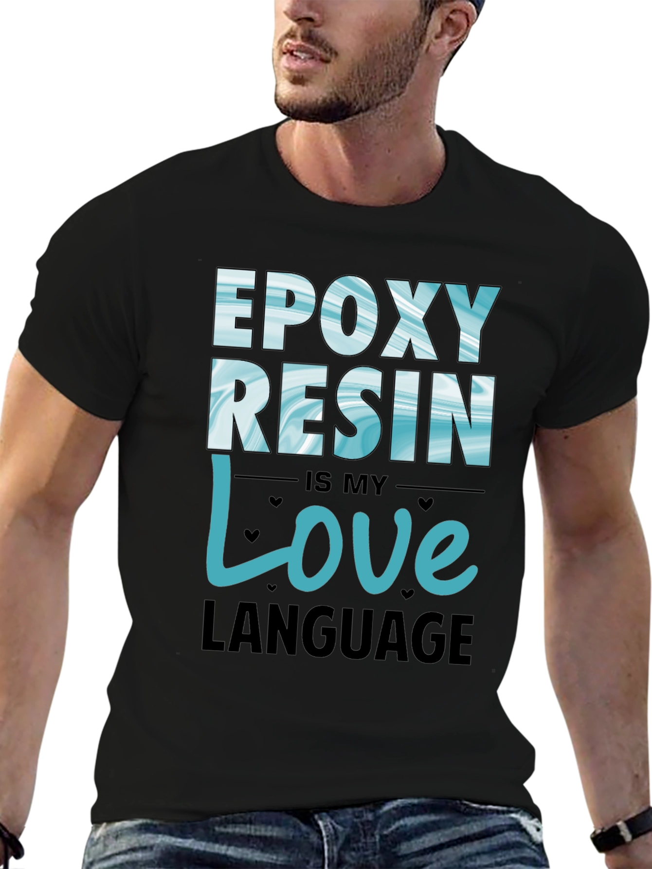 Epoxy Resin Love Language T-Shirt