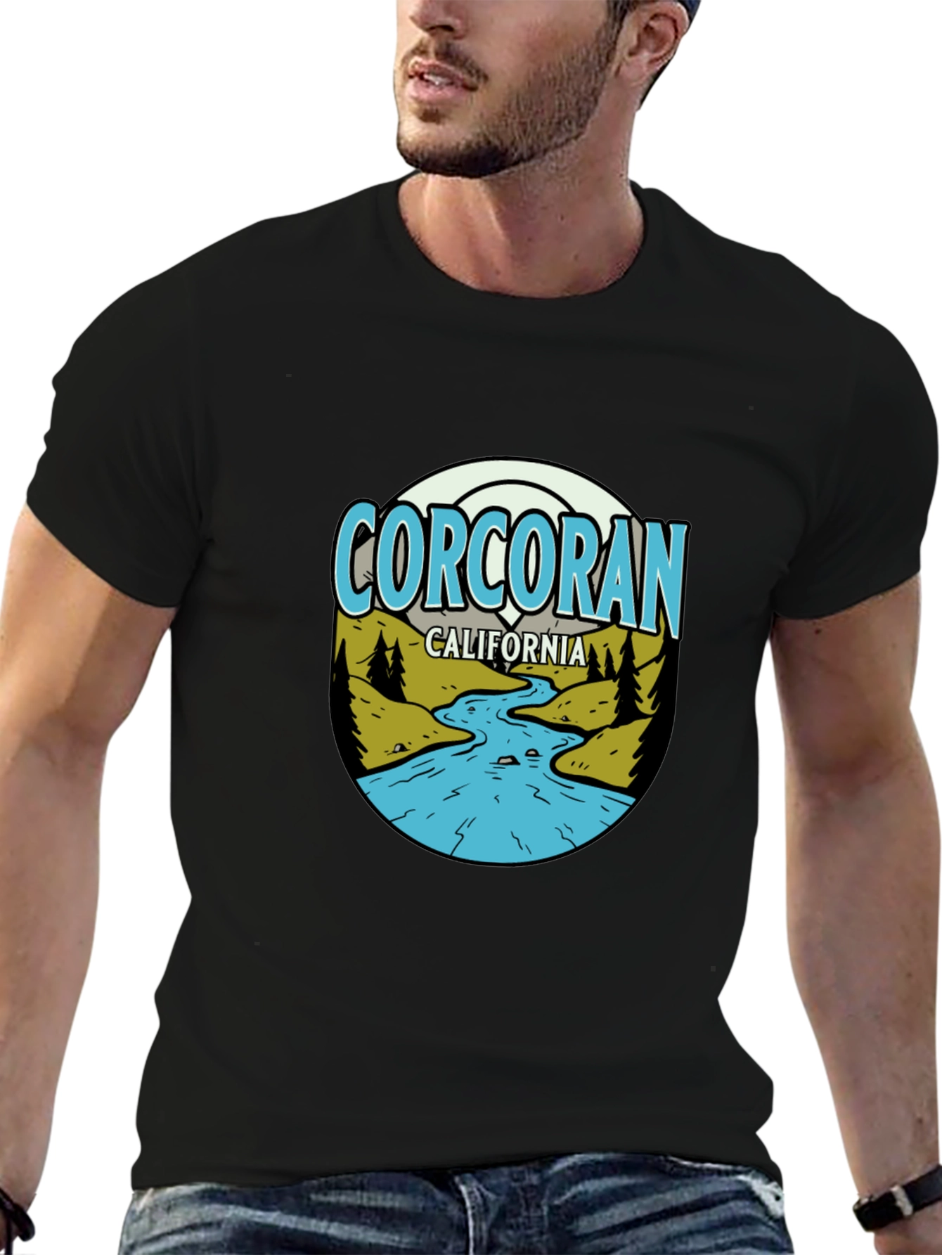 Corcoran California Graphic T-Shirt