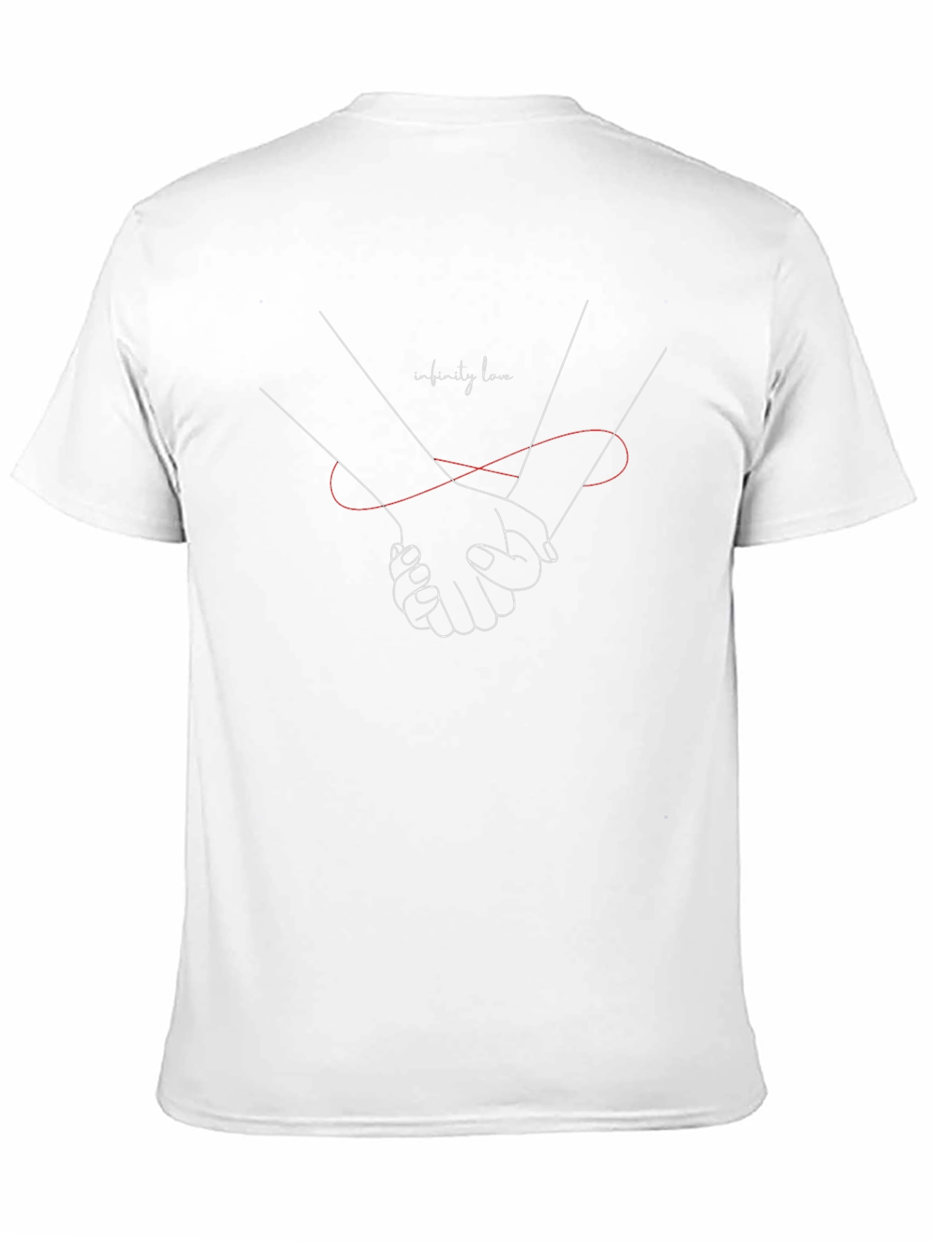 Infinity Love Black Graphic Tee