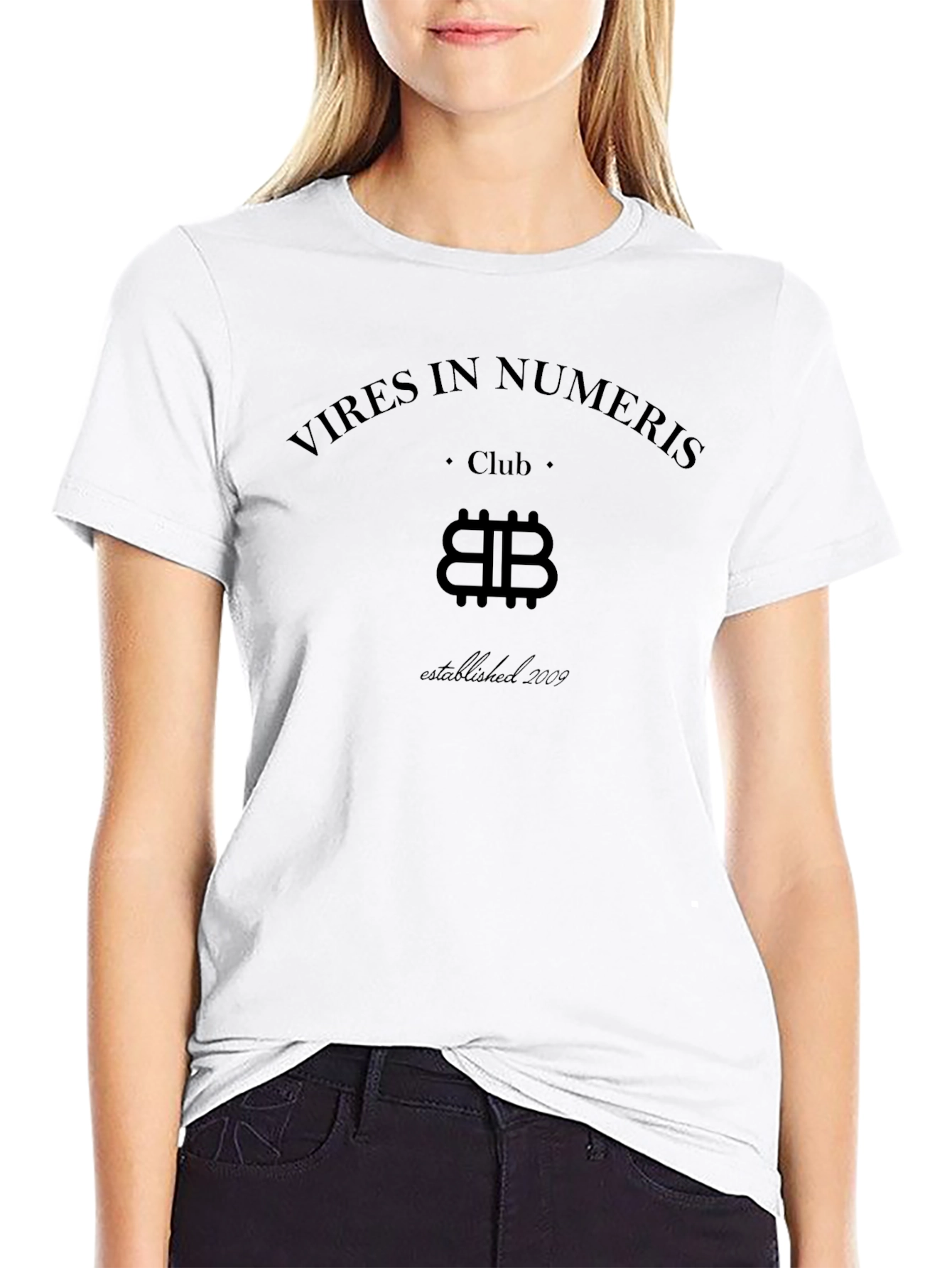 Vires in Numeris Club Black T-Shirt