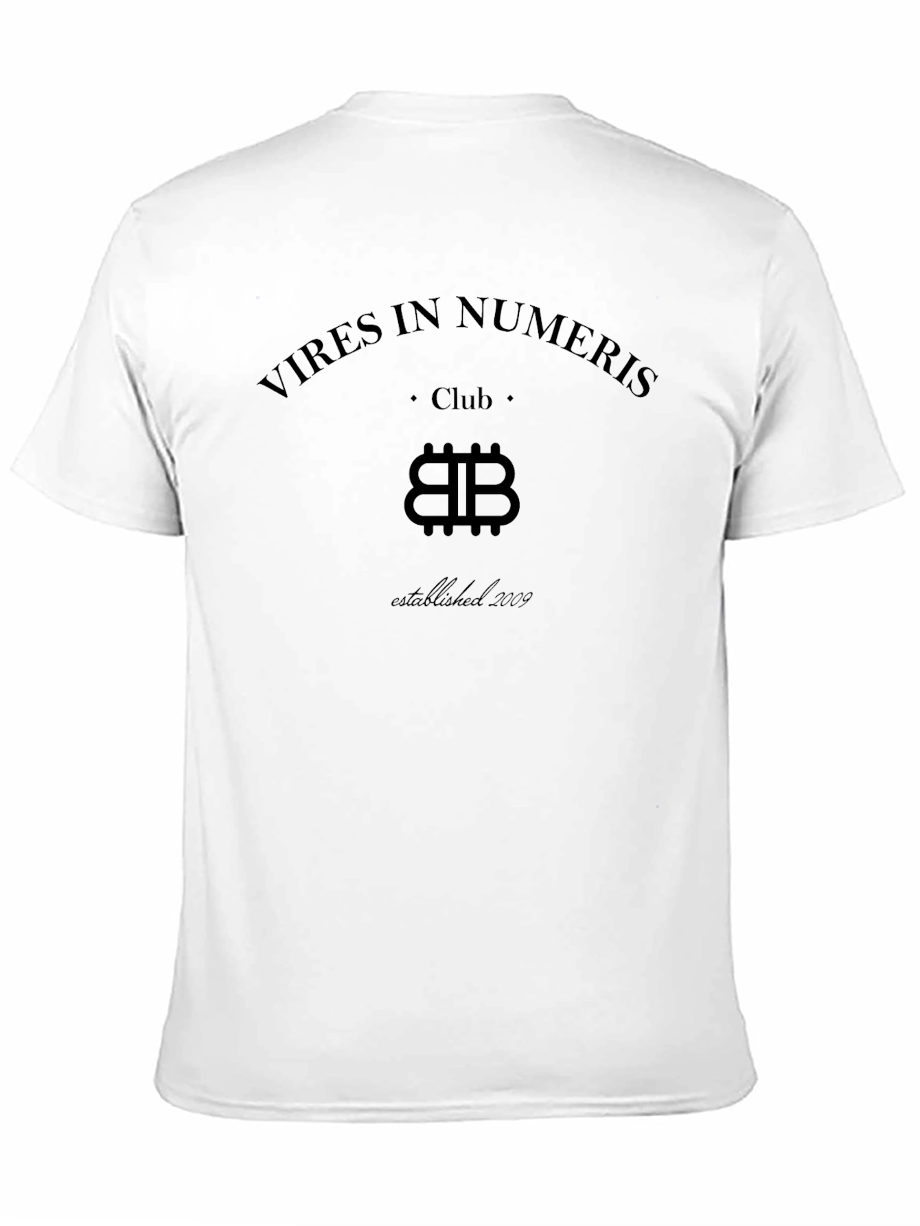 Vires in Numeris Club Black T-Shirt