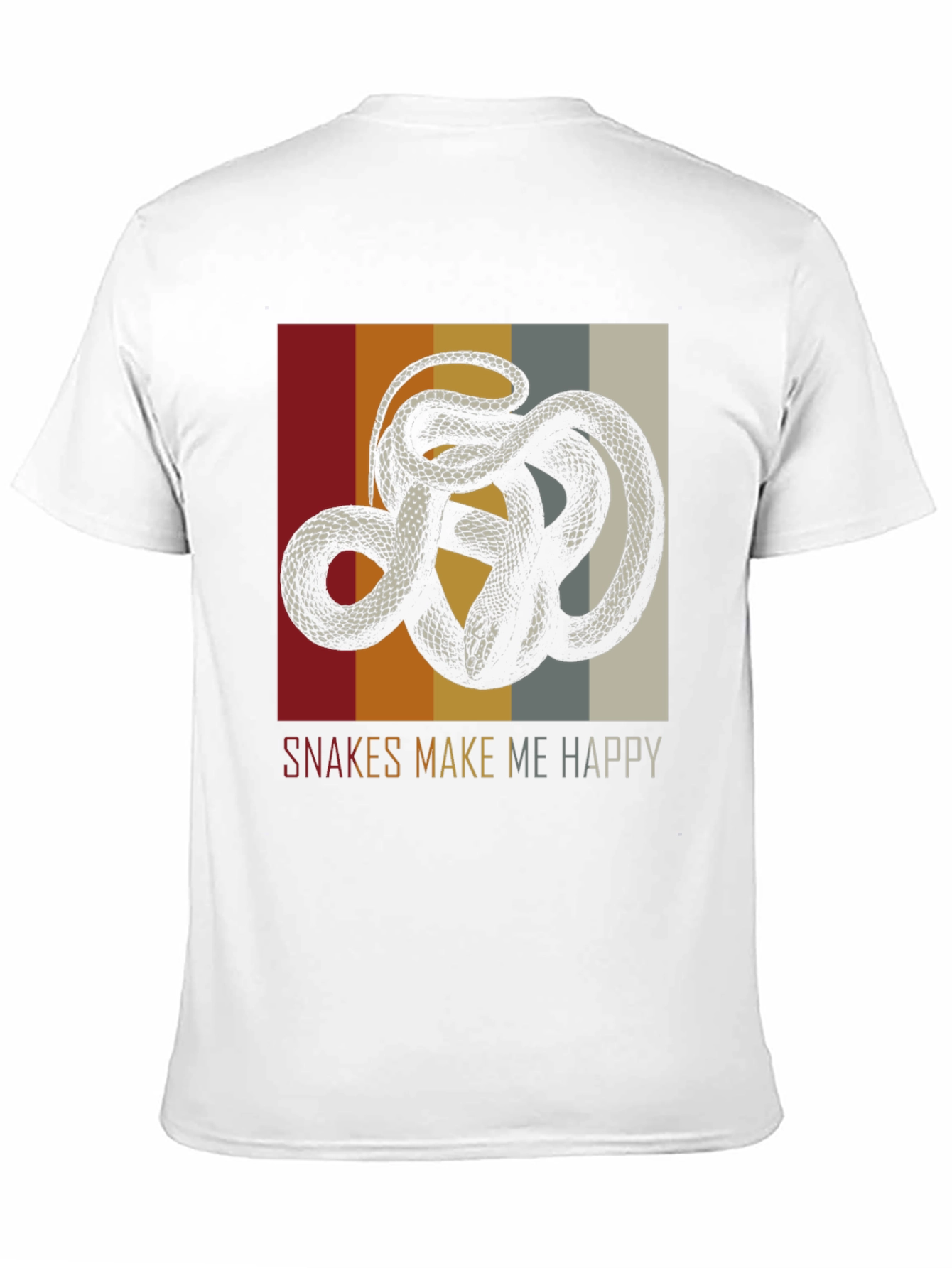 Snakes Make Me Happy Graphic Tee