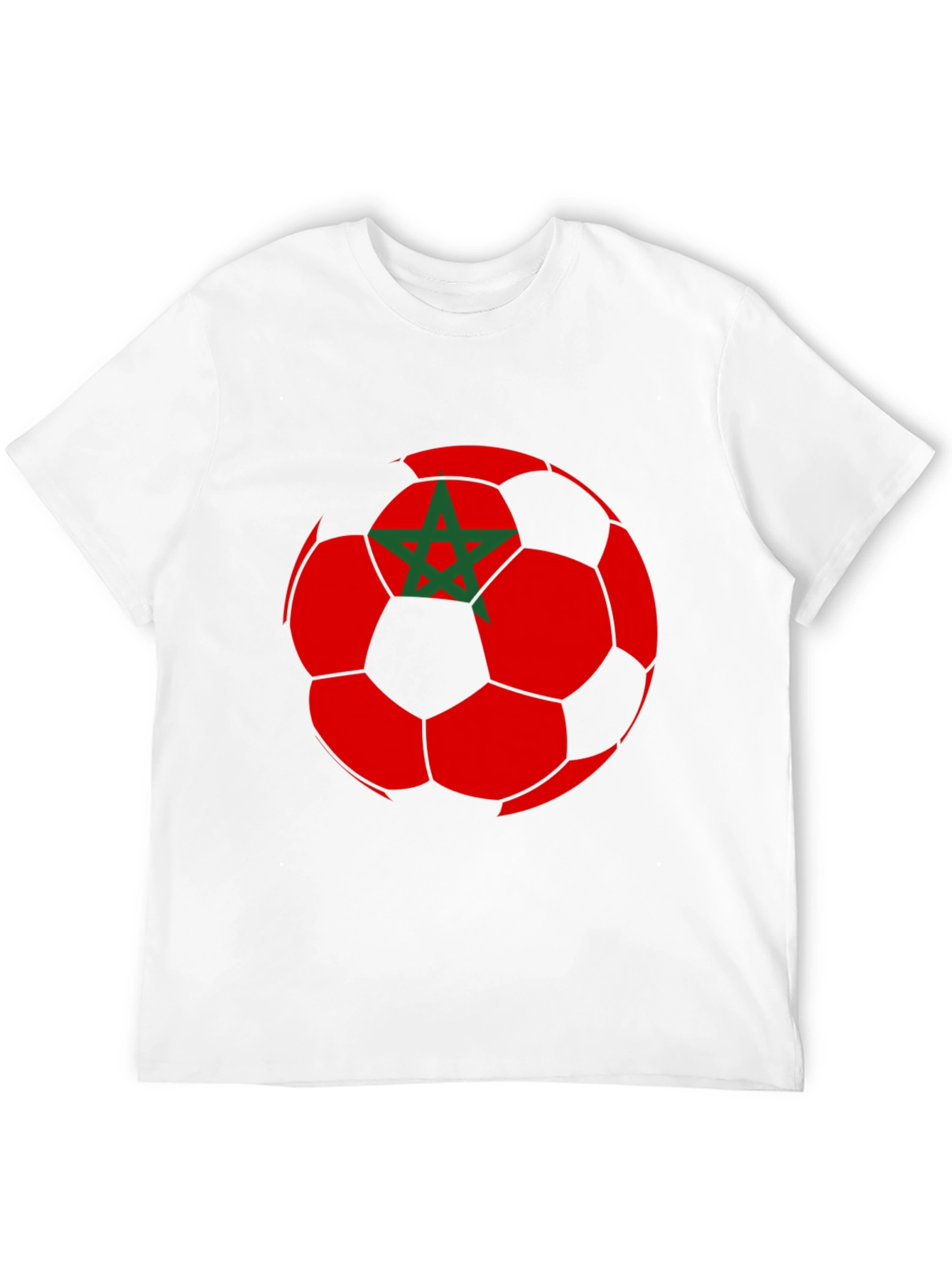 Morocco Soccer Ball T-Shirt