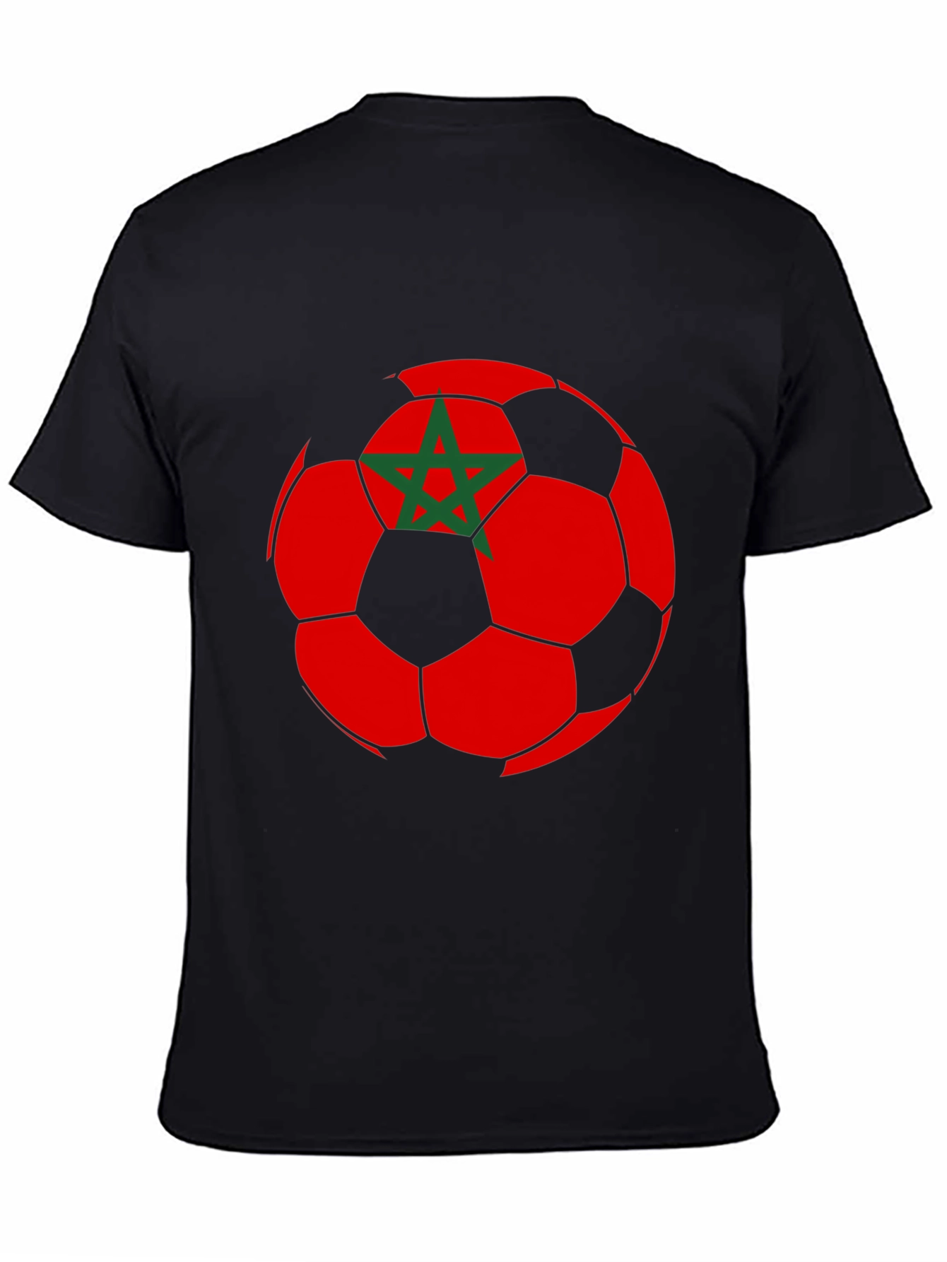 Morocco Soccer Ball T-Shirt
