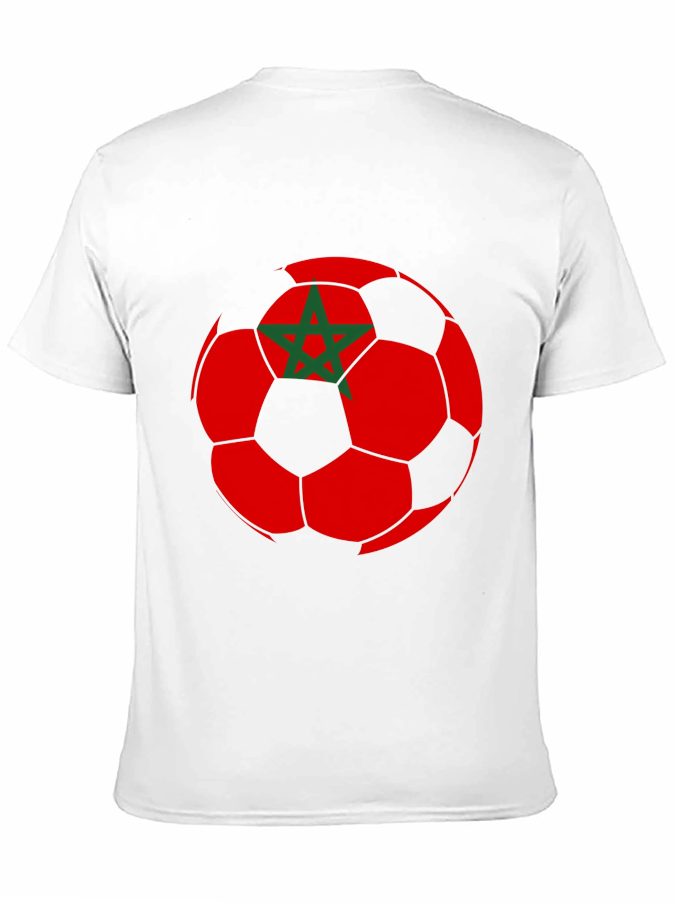 Morocco Soccer Ball T-Shirt