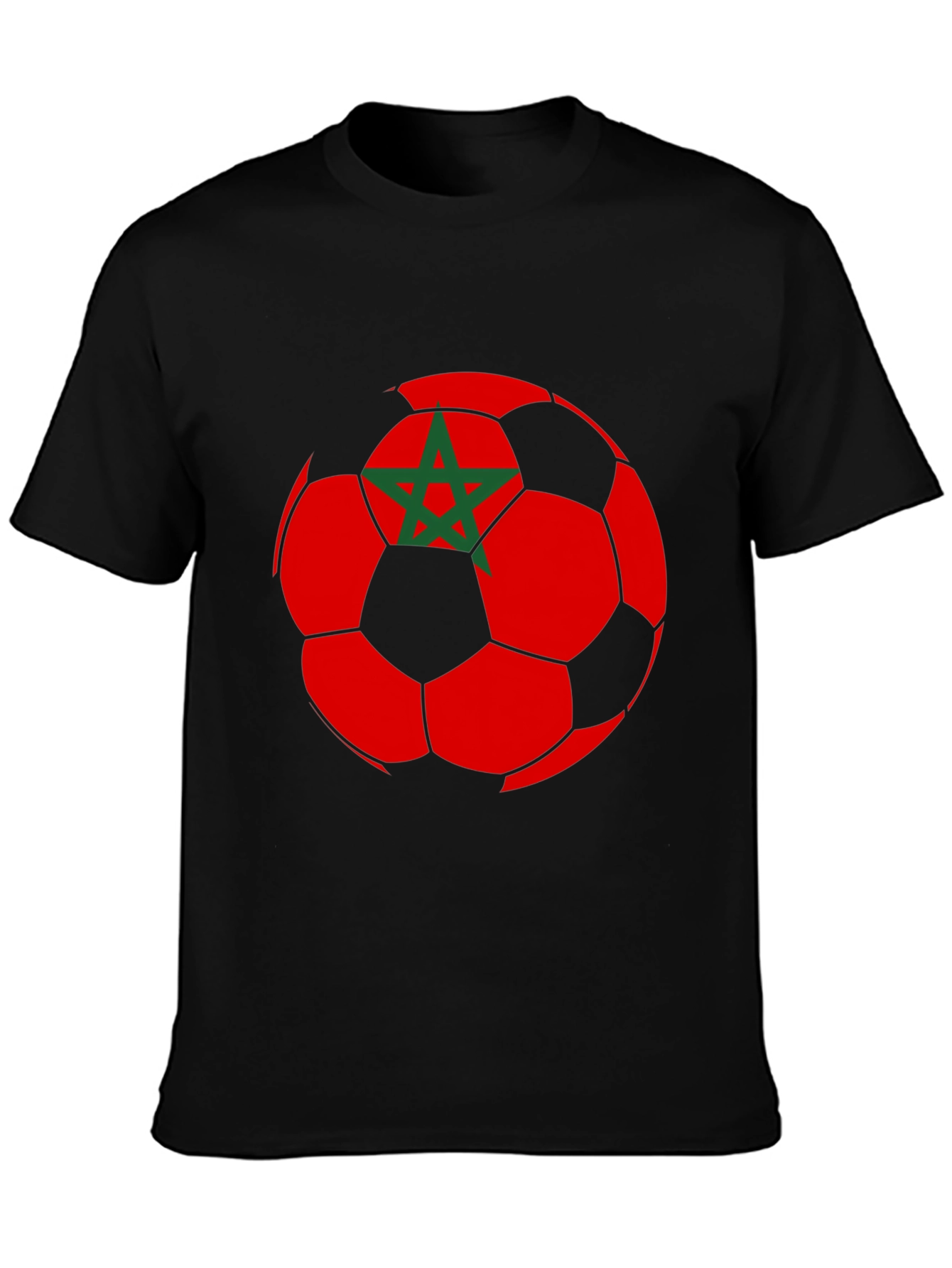 Morocco Soccer Ball T-Shirt