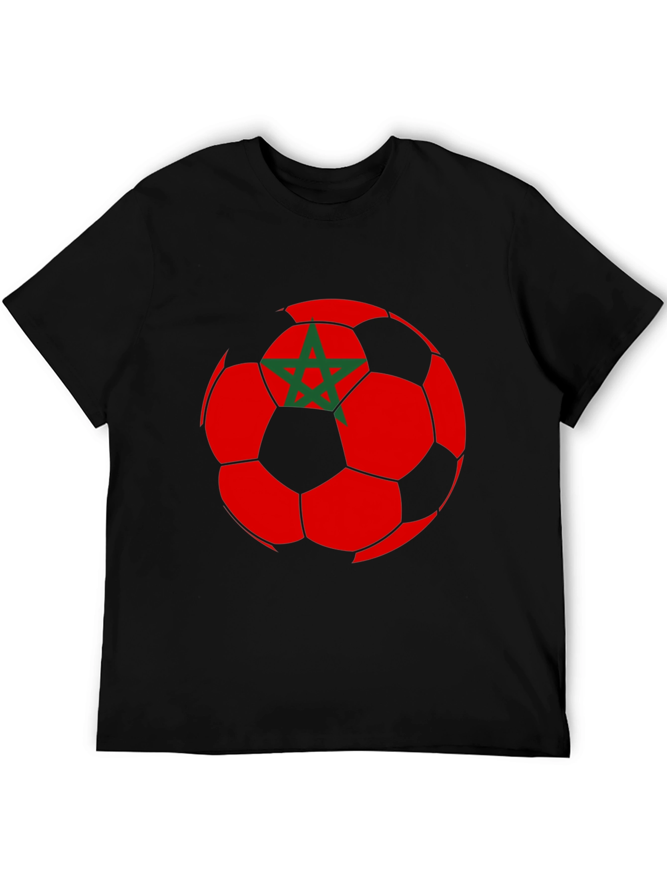 Morocco Soccer Ball T-Shirt