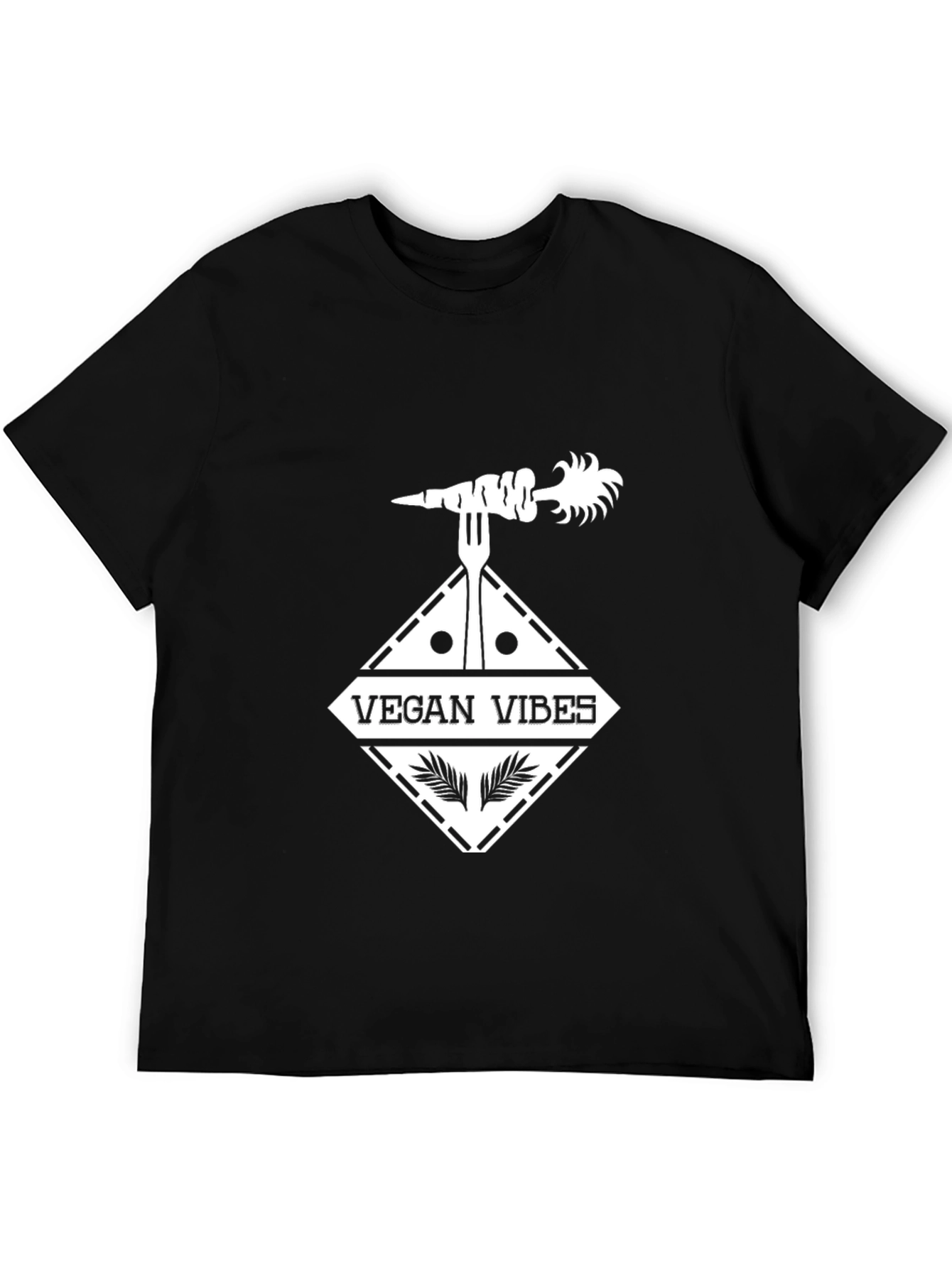 Vegan Vibes Graphic T-Shirt - Stylish & Comfortable