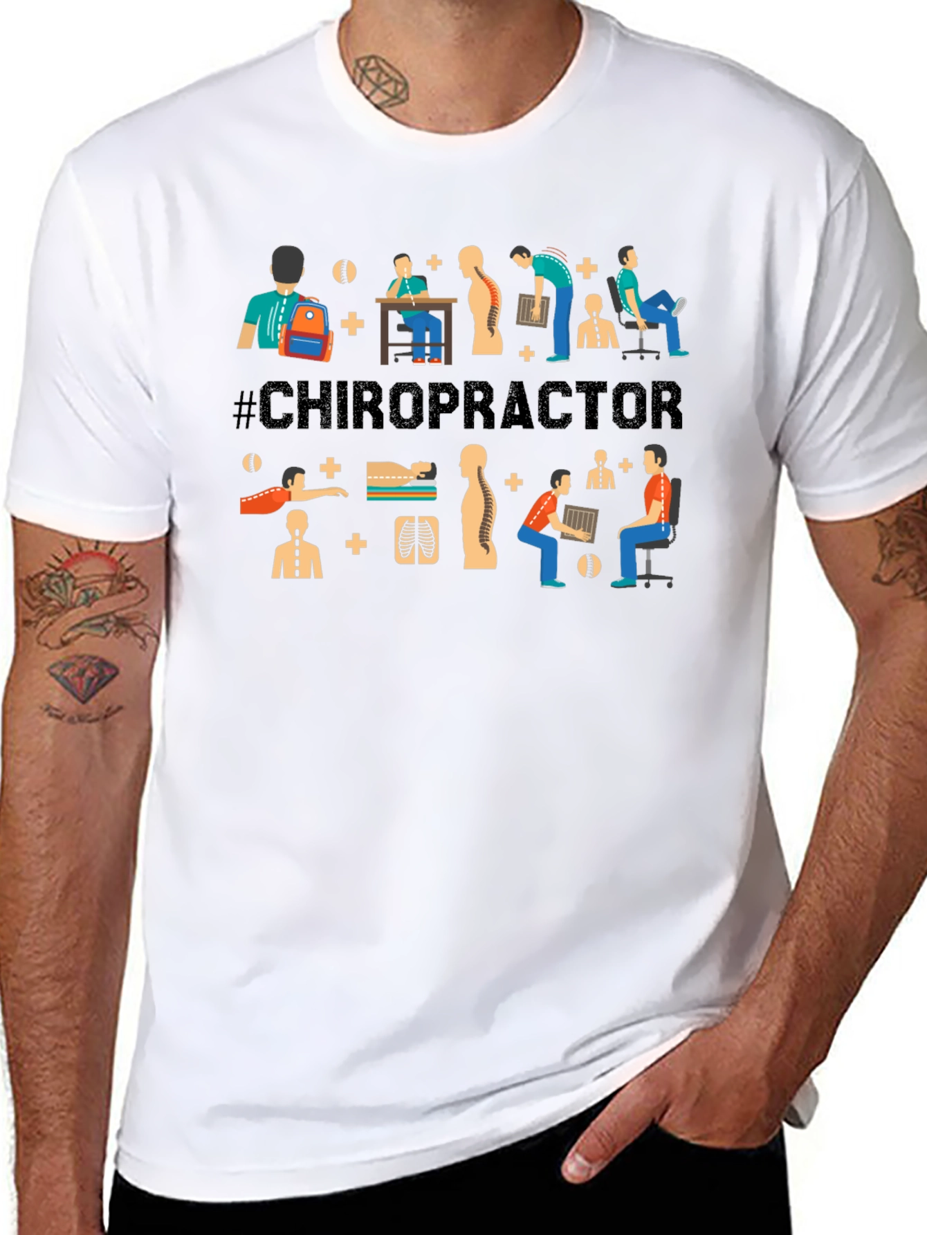 Chiropractor Graphic T-Shirt