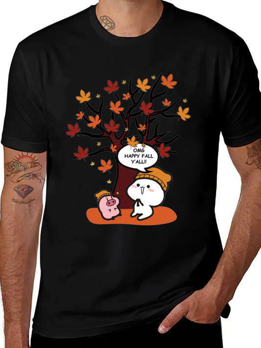 OMG Happy Fall Yall T-Shirt