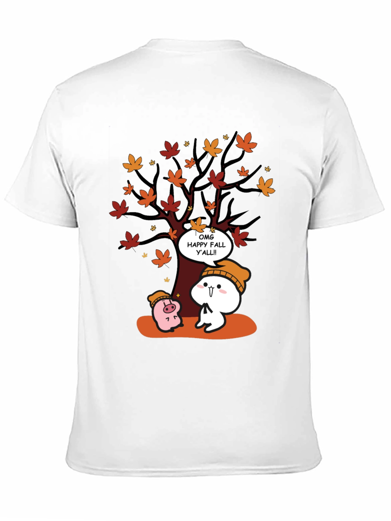 OMG Happy Fall Yall T-Shirt