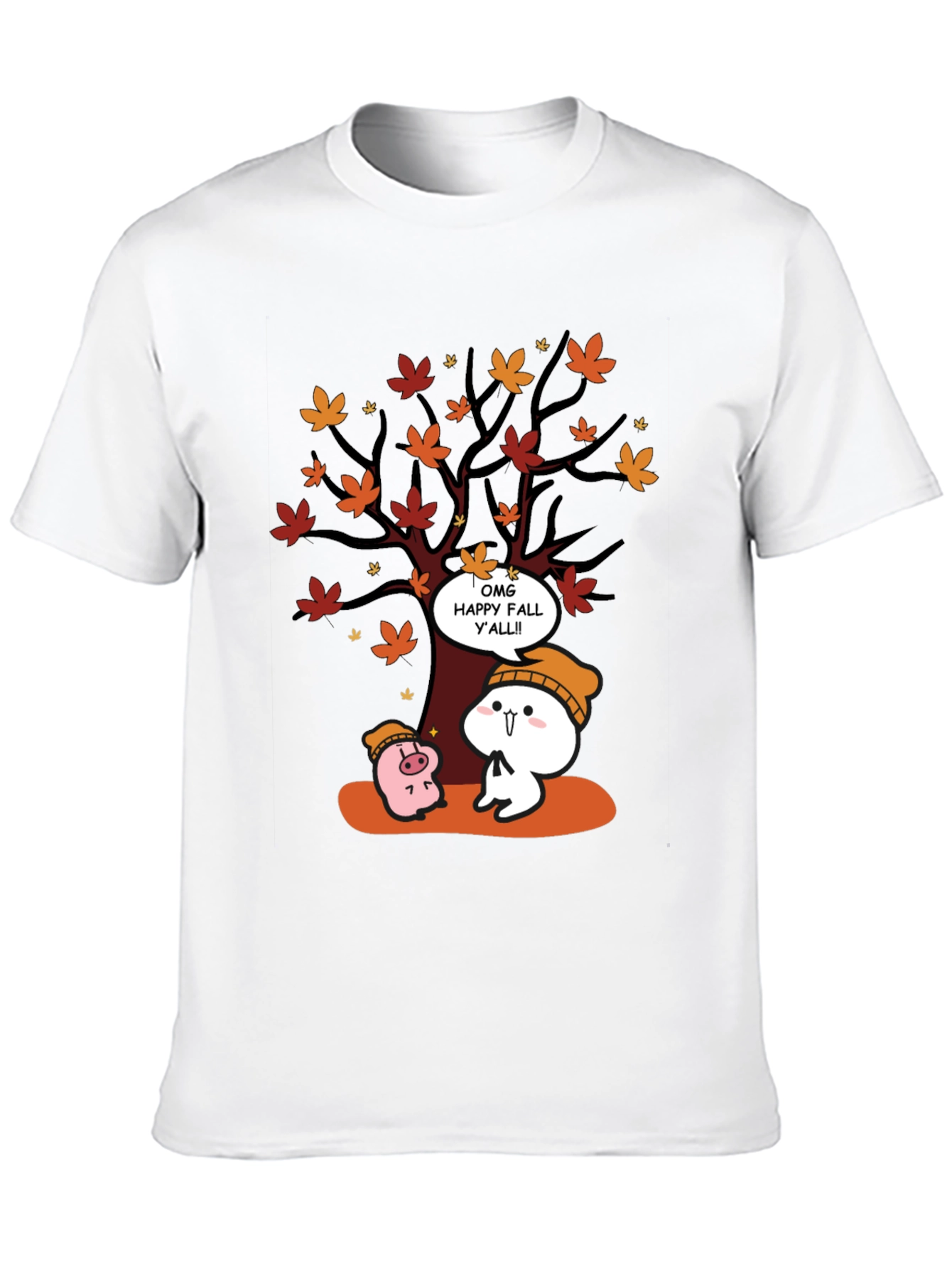 OMG Happy Fall Yall T-Shirt