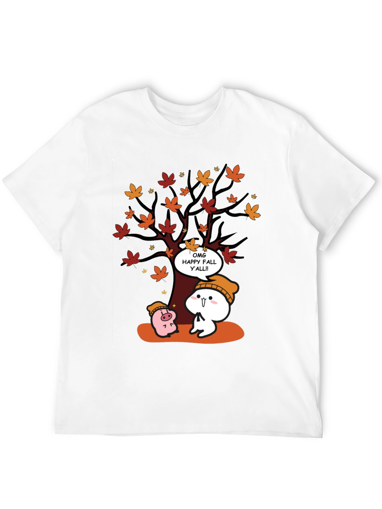 OMG Happy Fall Yall T-Shirt
