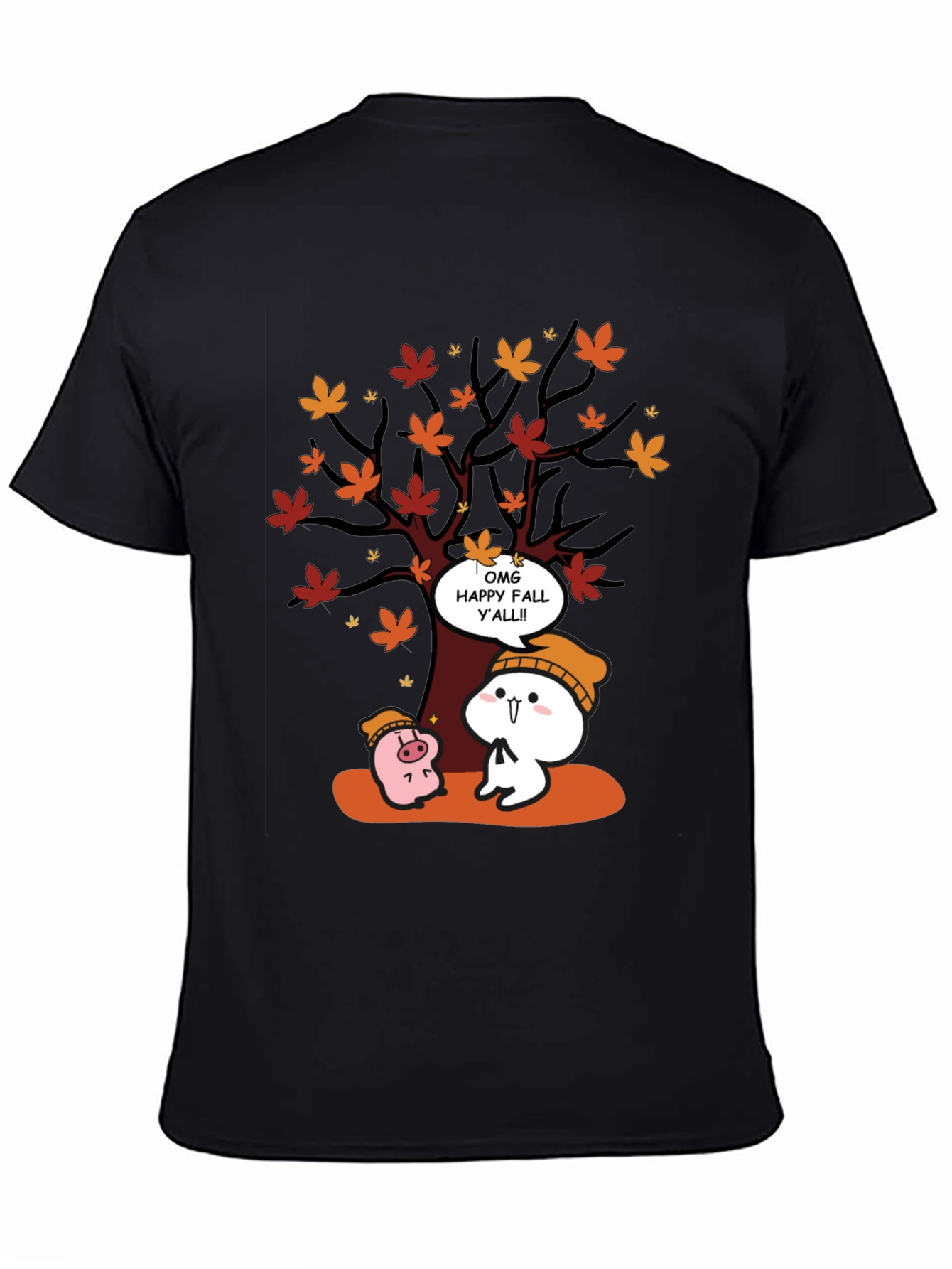 OMG Happy Fall Yall T-Shirt