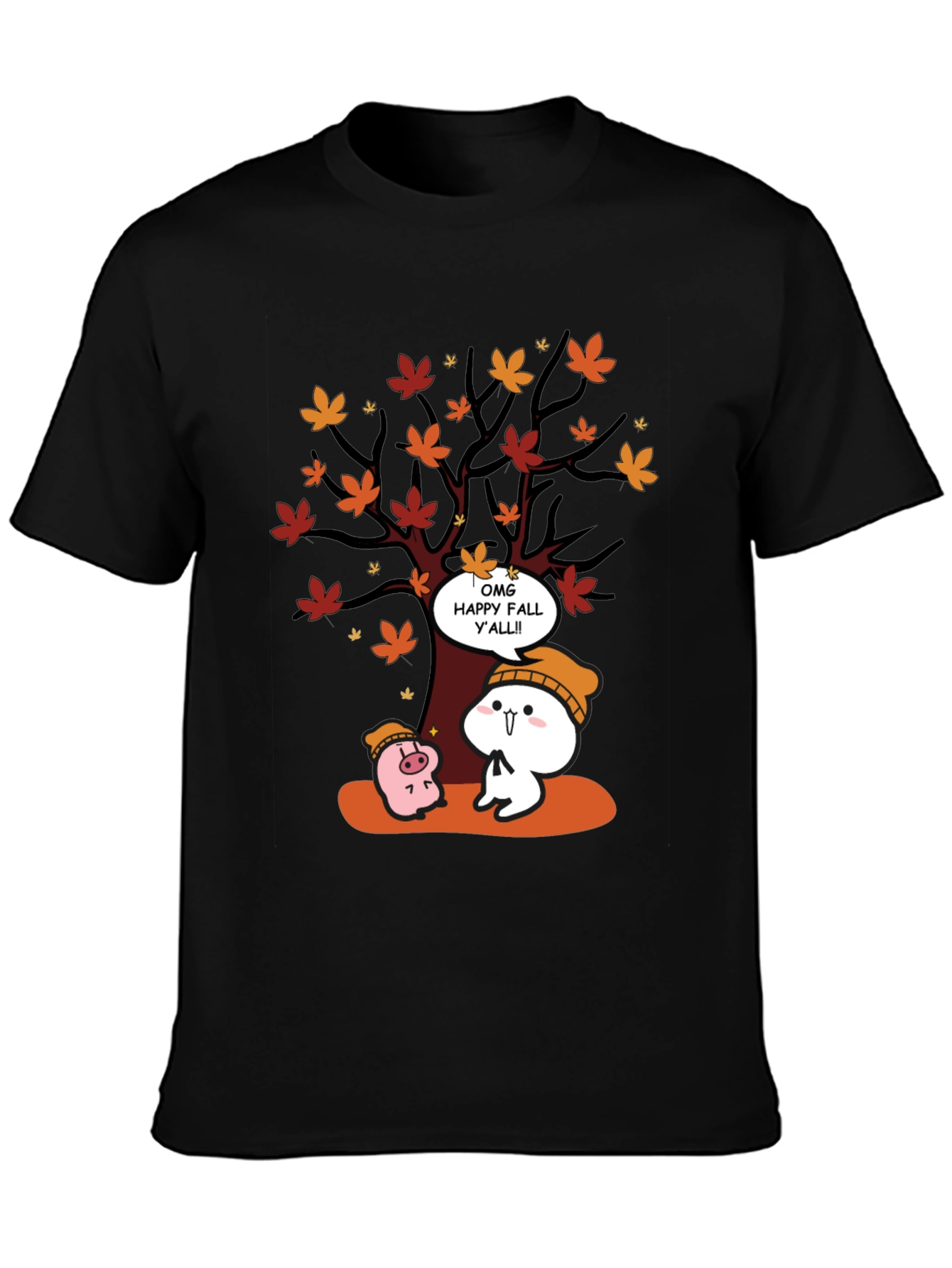 OMG Happy Fall Yall T-Shirt