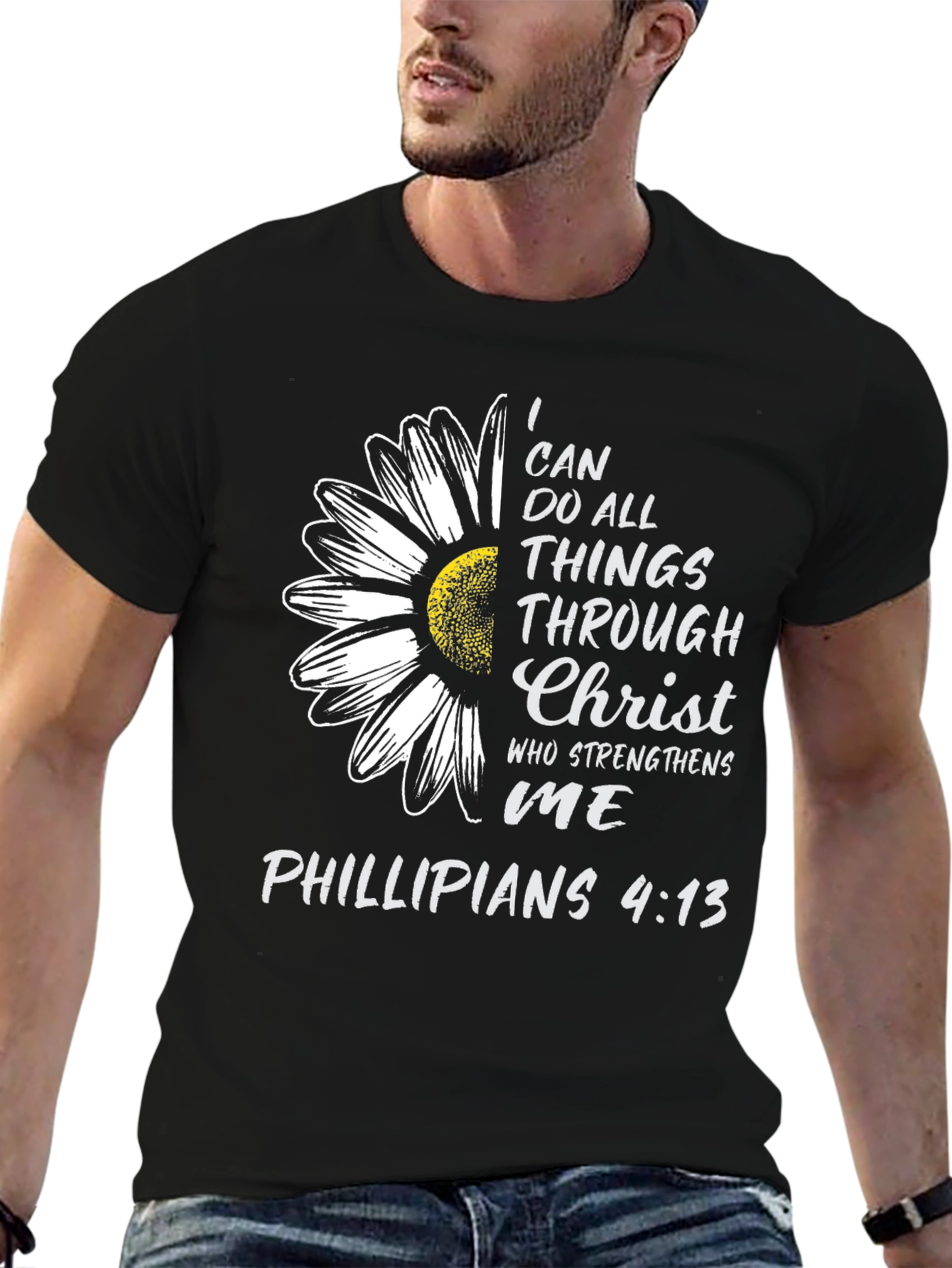 Faith-Inspired Sunflower T-Shirt