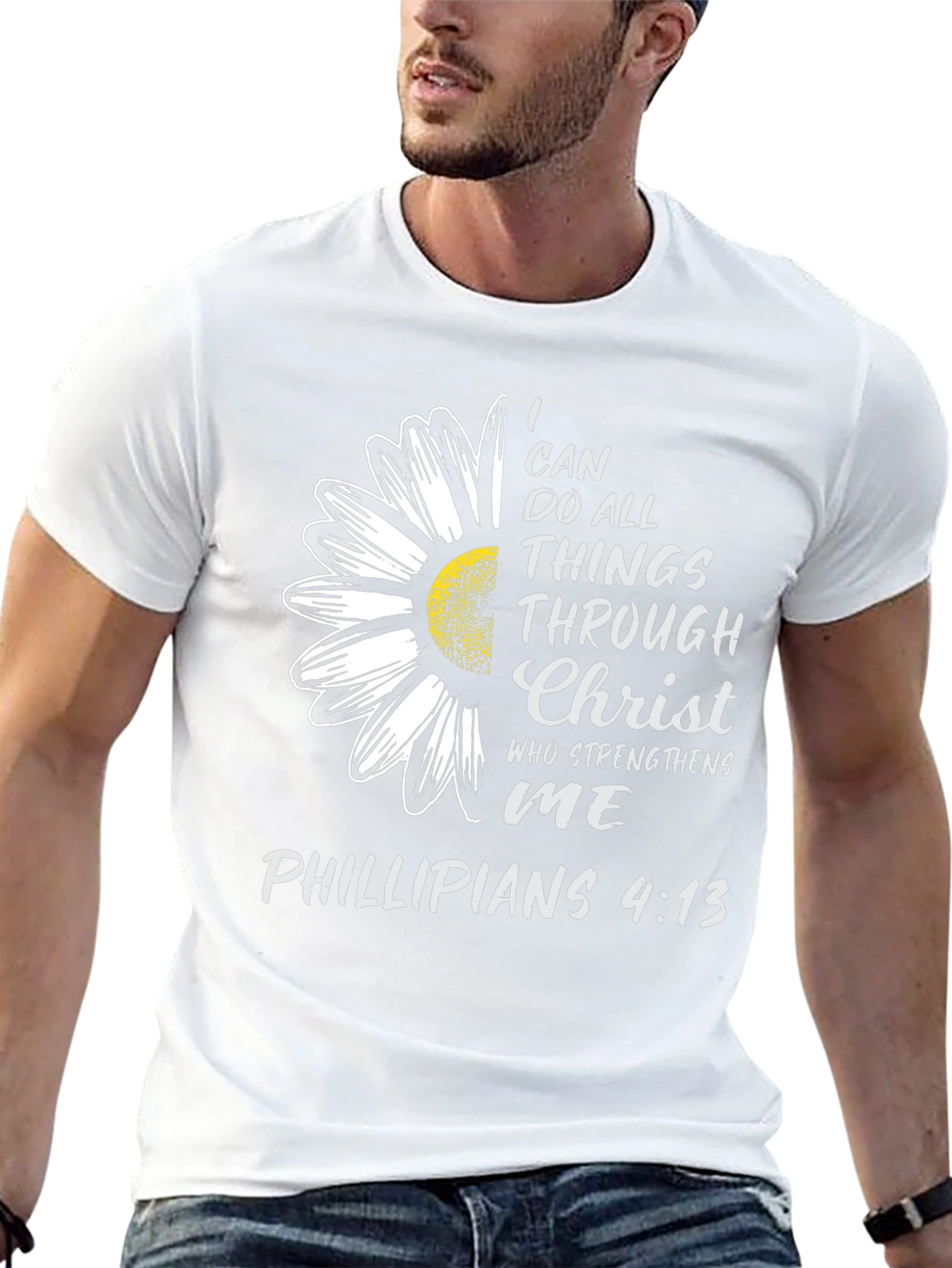 Faith-Inspired Sunflower T-Shirt
