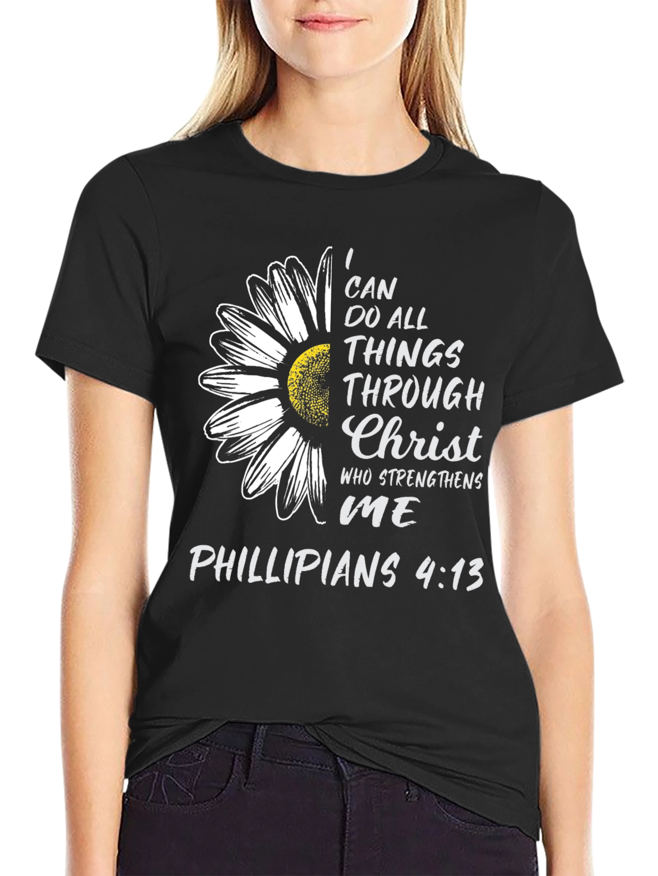 Faith-Inspired Sunflower T-Shirt