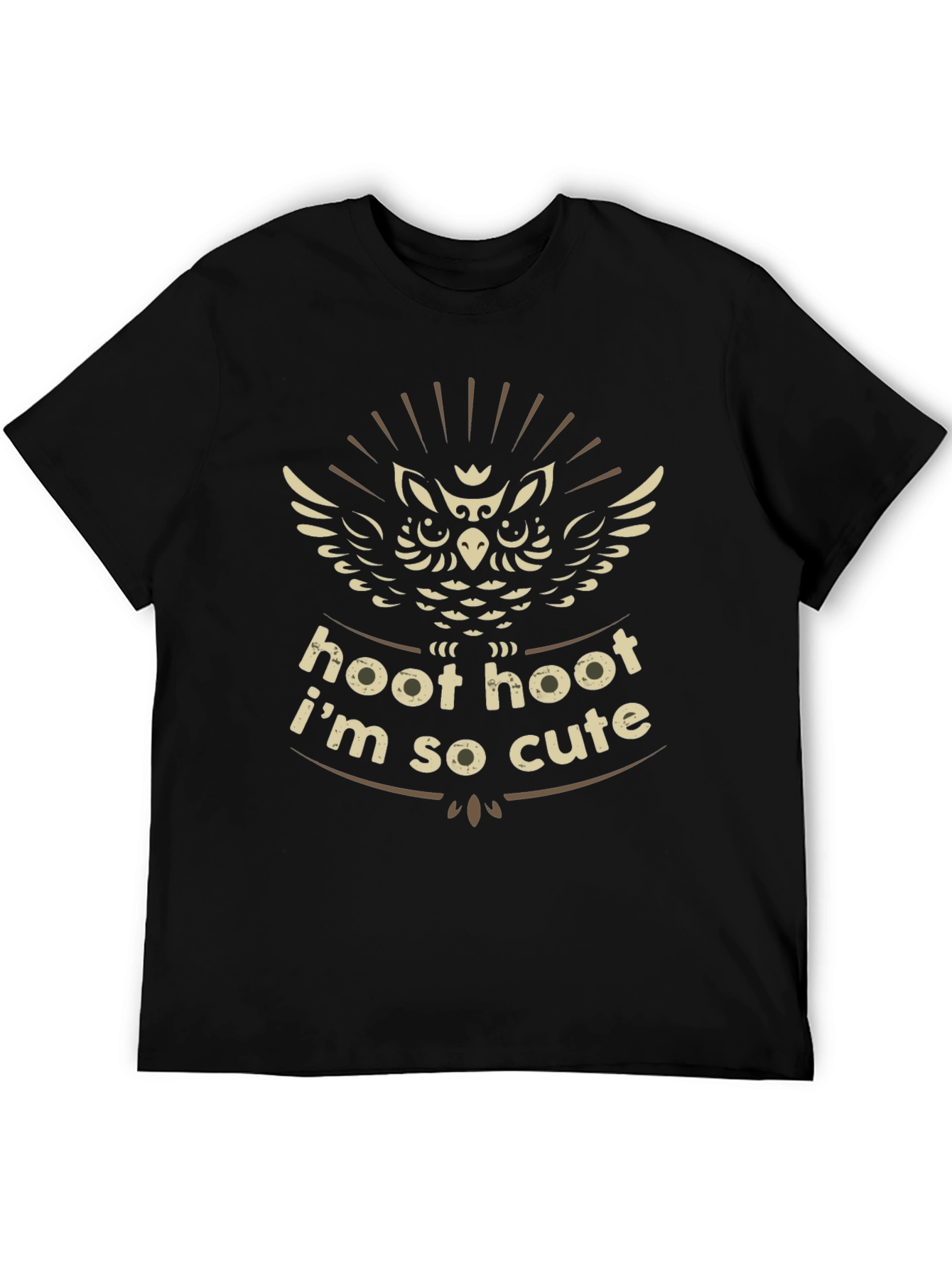 Cute Owl T-Shirt - Hoot Hoot Im So Cute