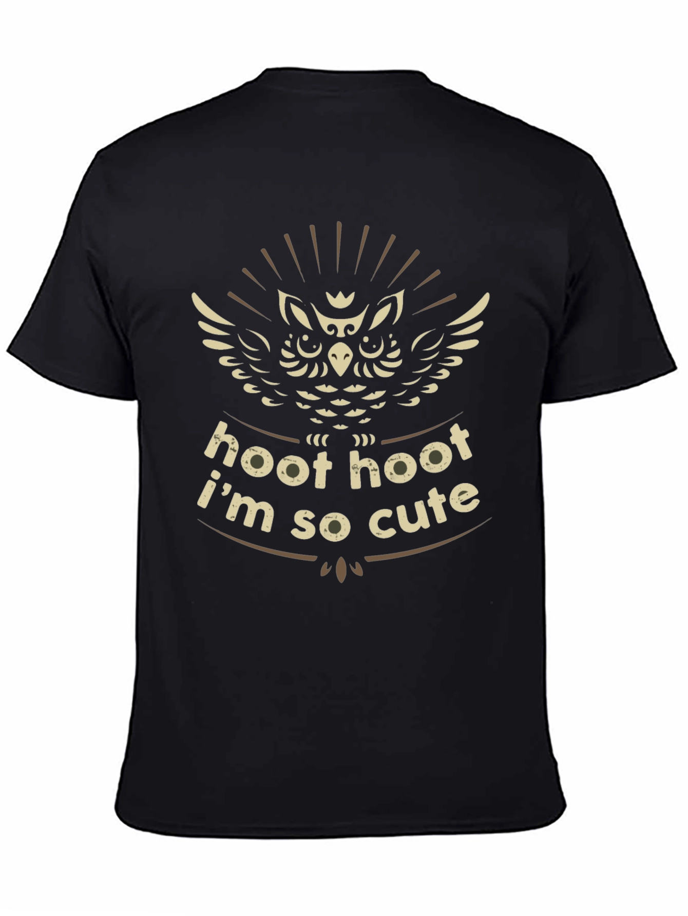 Cute Owl T-Shirt - Hoot Hoot Im So Cute