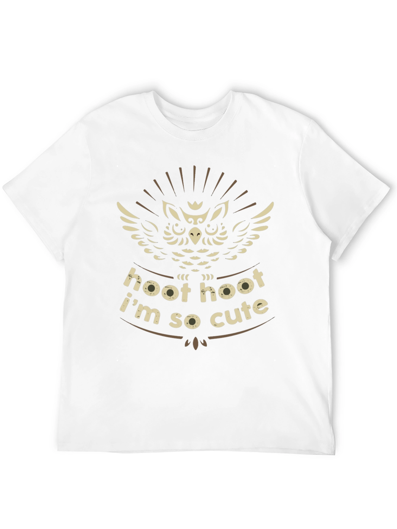 Cute Owl T-Shirt - Hoot Hoot Im So Cute