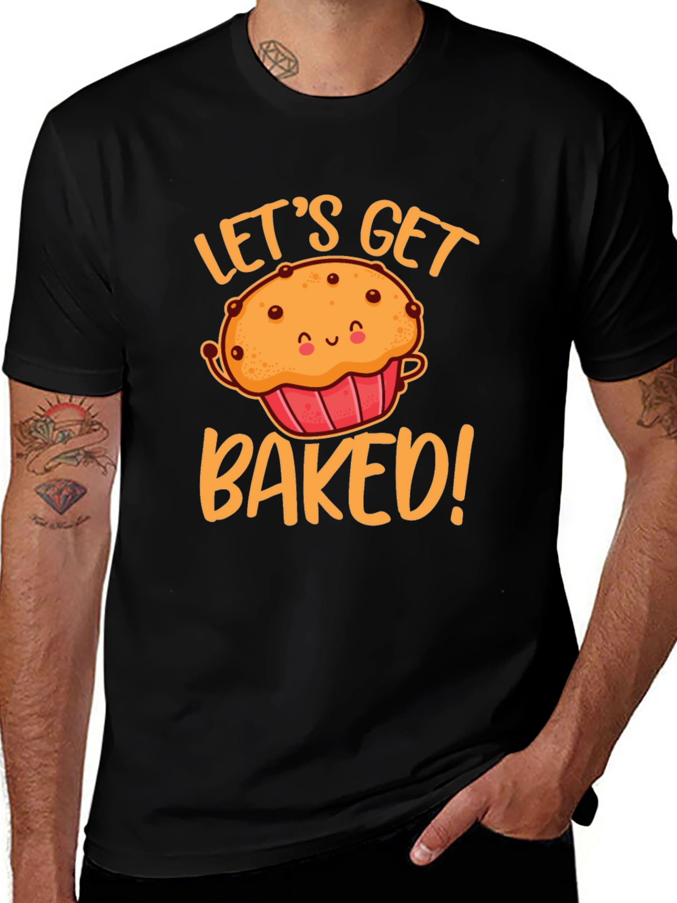 Lets Get Baked Muffin T-Shirt