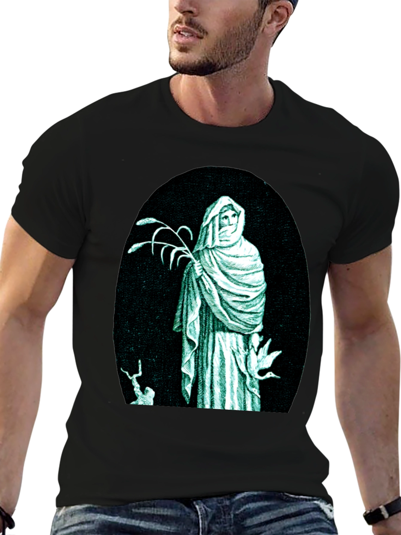 Mystic Figure Graphic T-Shirt
