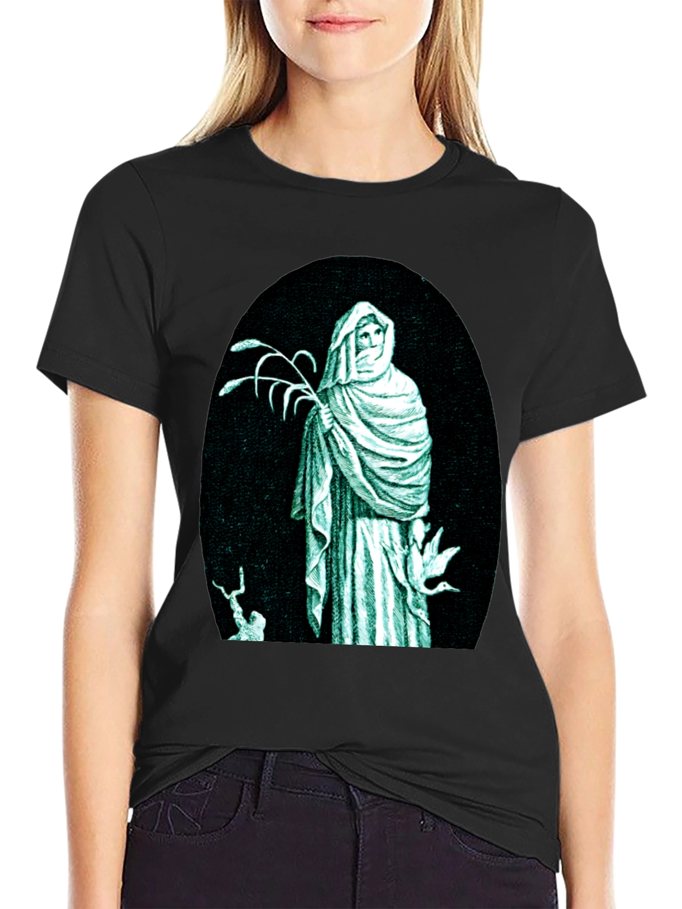 Mystic Figure Graphic T-Shirt