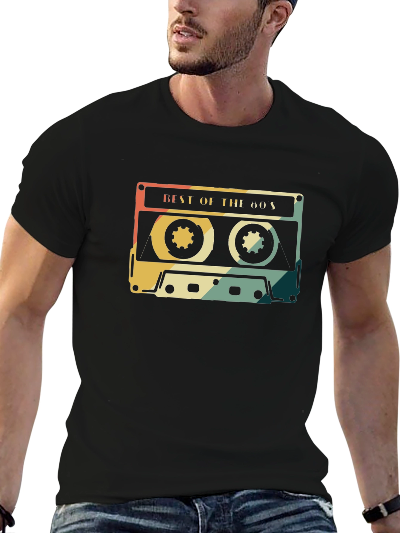 Retro Best of the 60s Cassette Tape Graphic T-Shirt