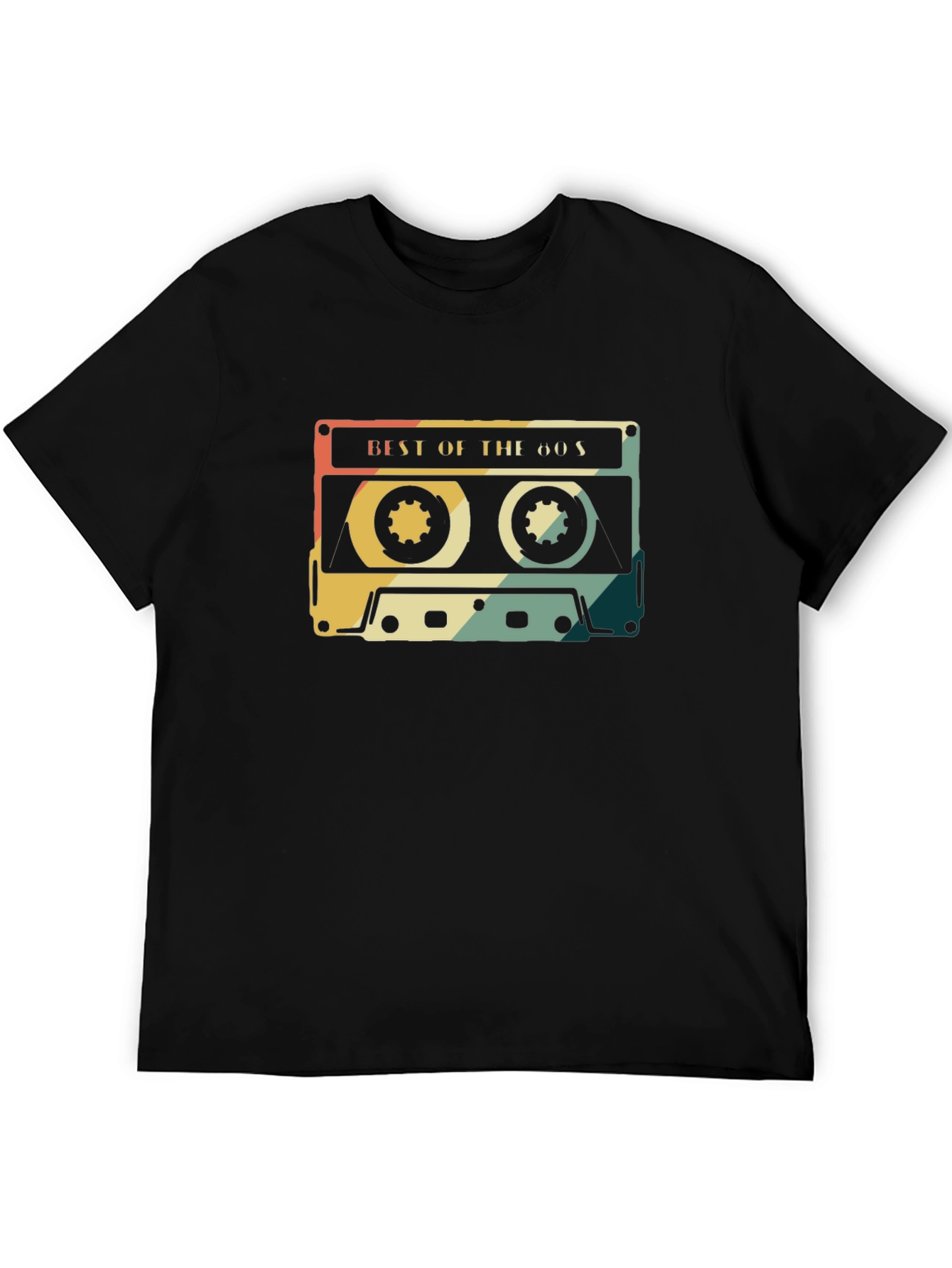 Retro Best of the 60s Cassette Tape Graphic T-Shirt