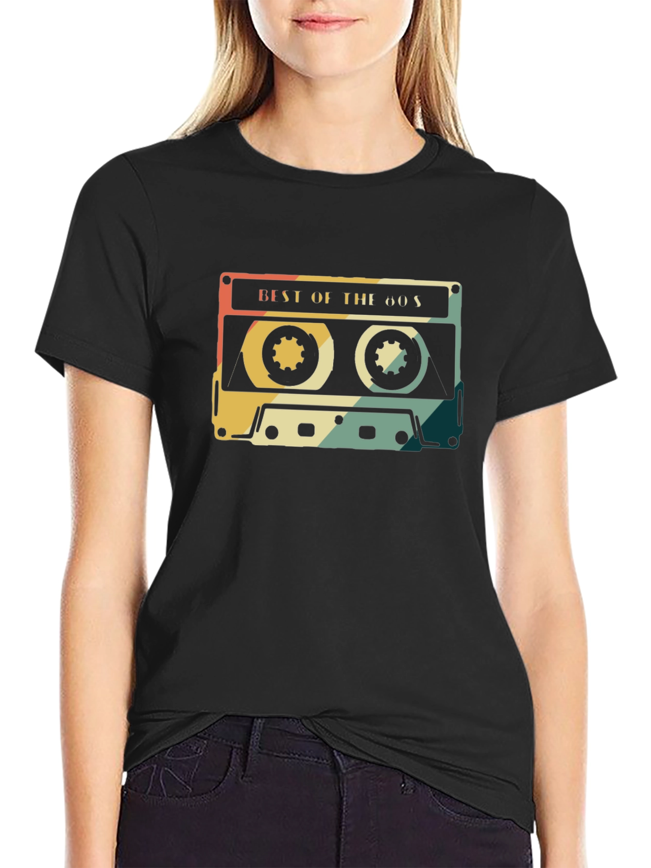 Retro Best of the 60s Cassette Tape Graphic T-Shirt