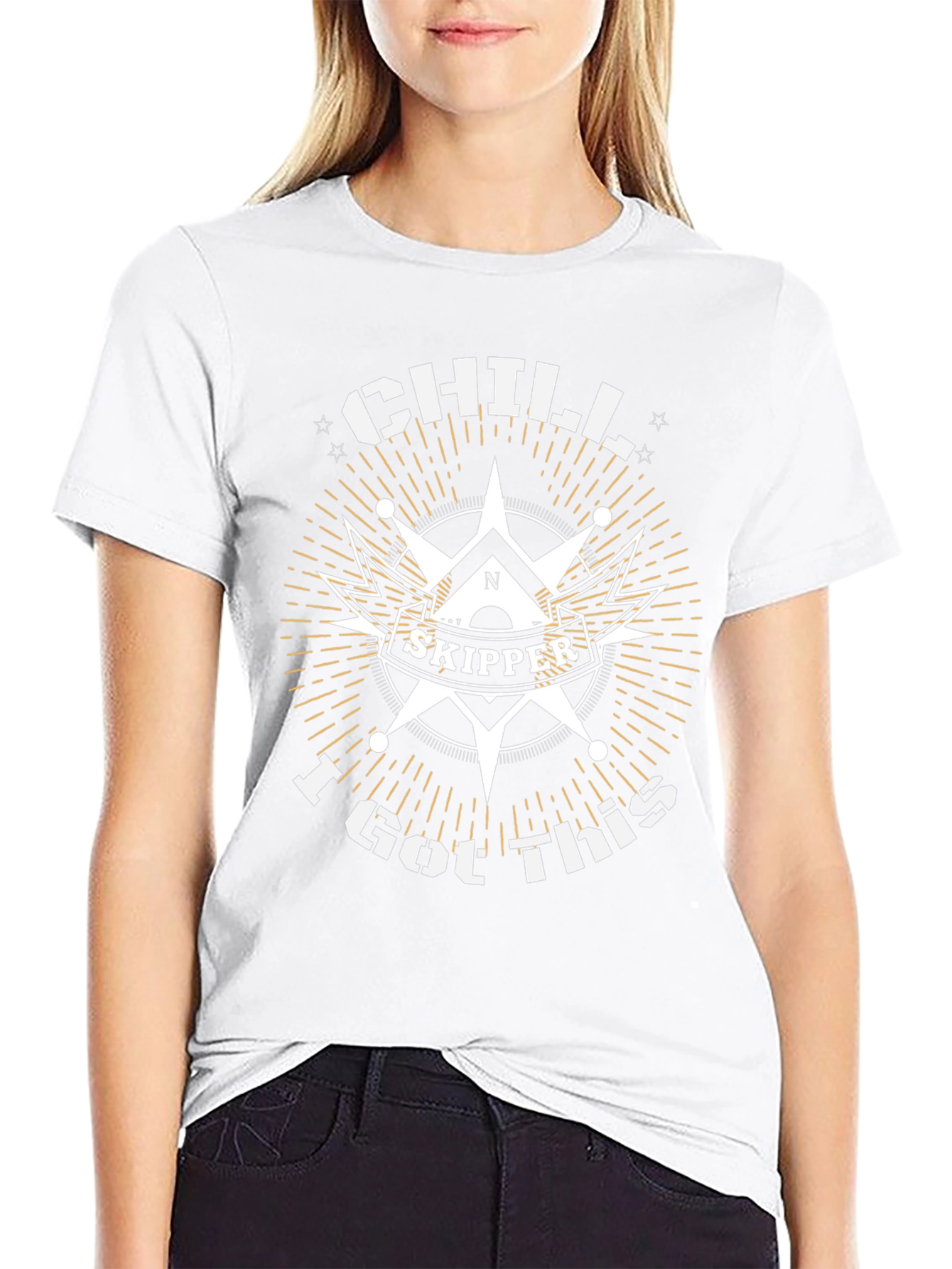 Chill Skipper T-Shirt - I Got This Design