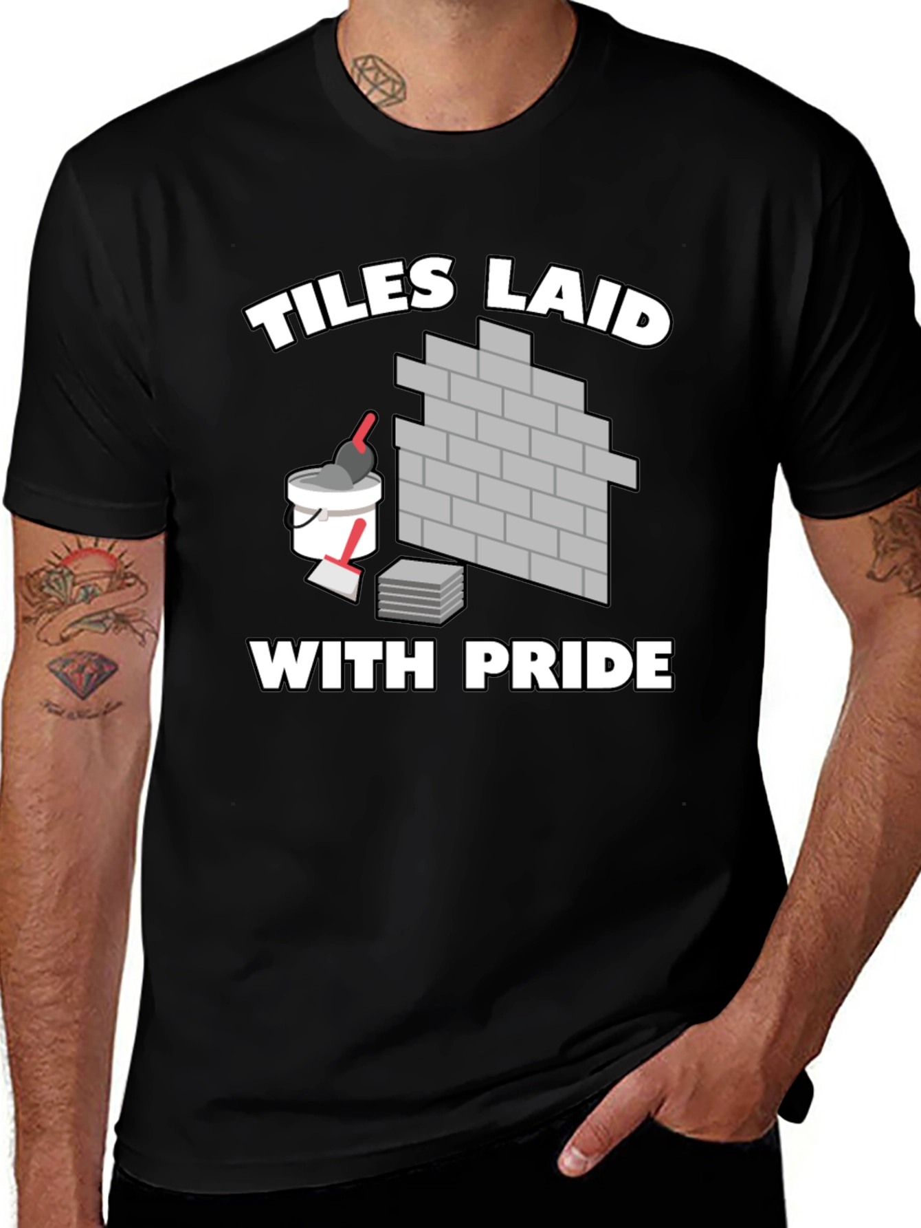 Tiles Laid With Pride T-Shirt