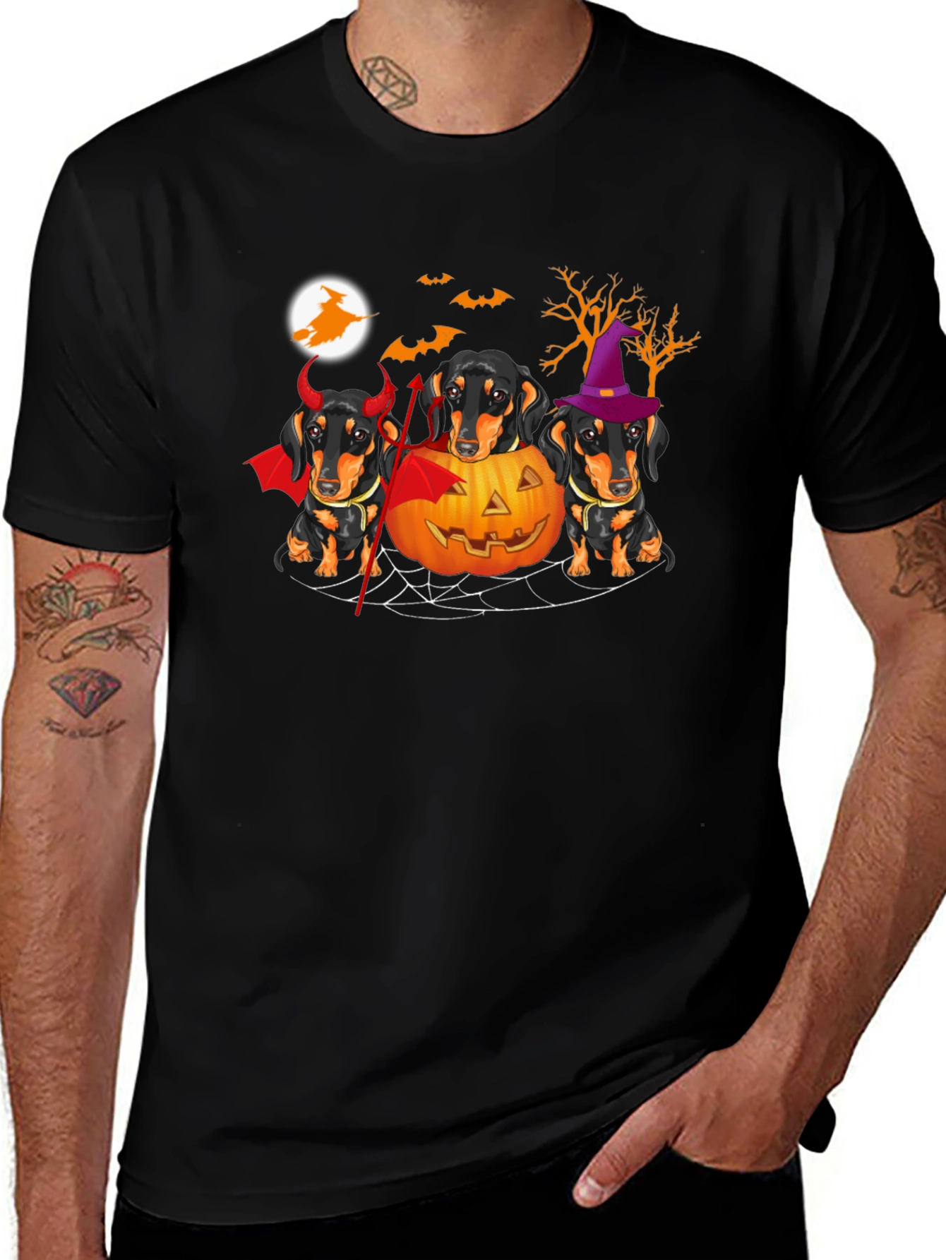 Halloween Dachshund T-Shirt
