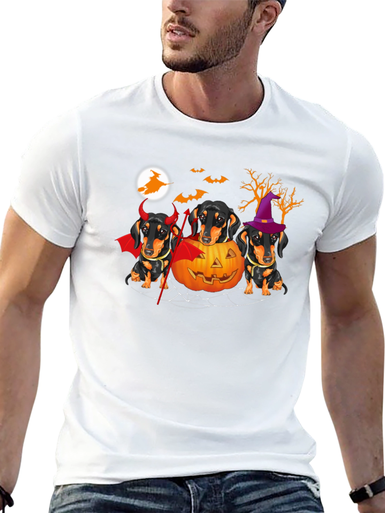 Halloween Dachshund T-Shirt