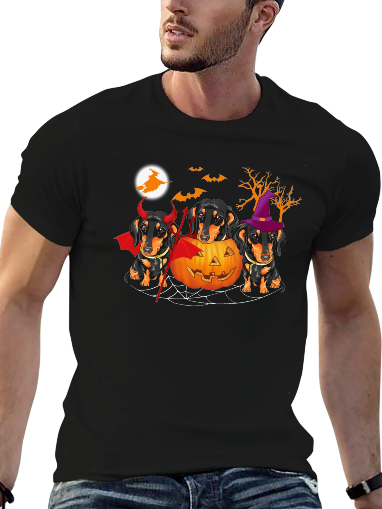 Halloween Dachshund T-Shirt