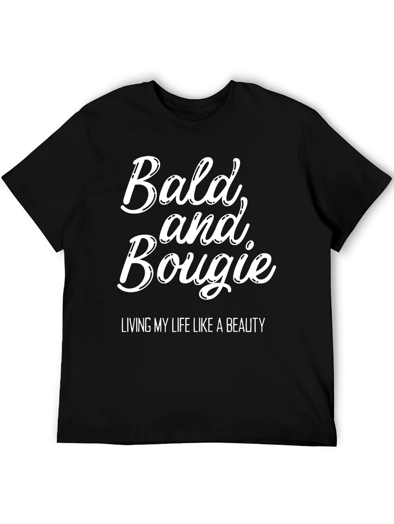 Bald and Bougie T-Shirt - Unisex Graphic Tee