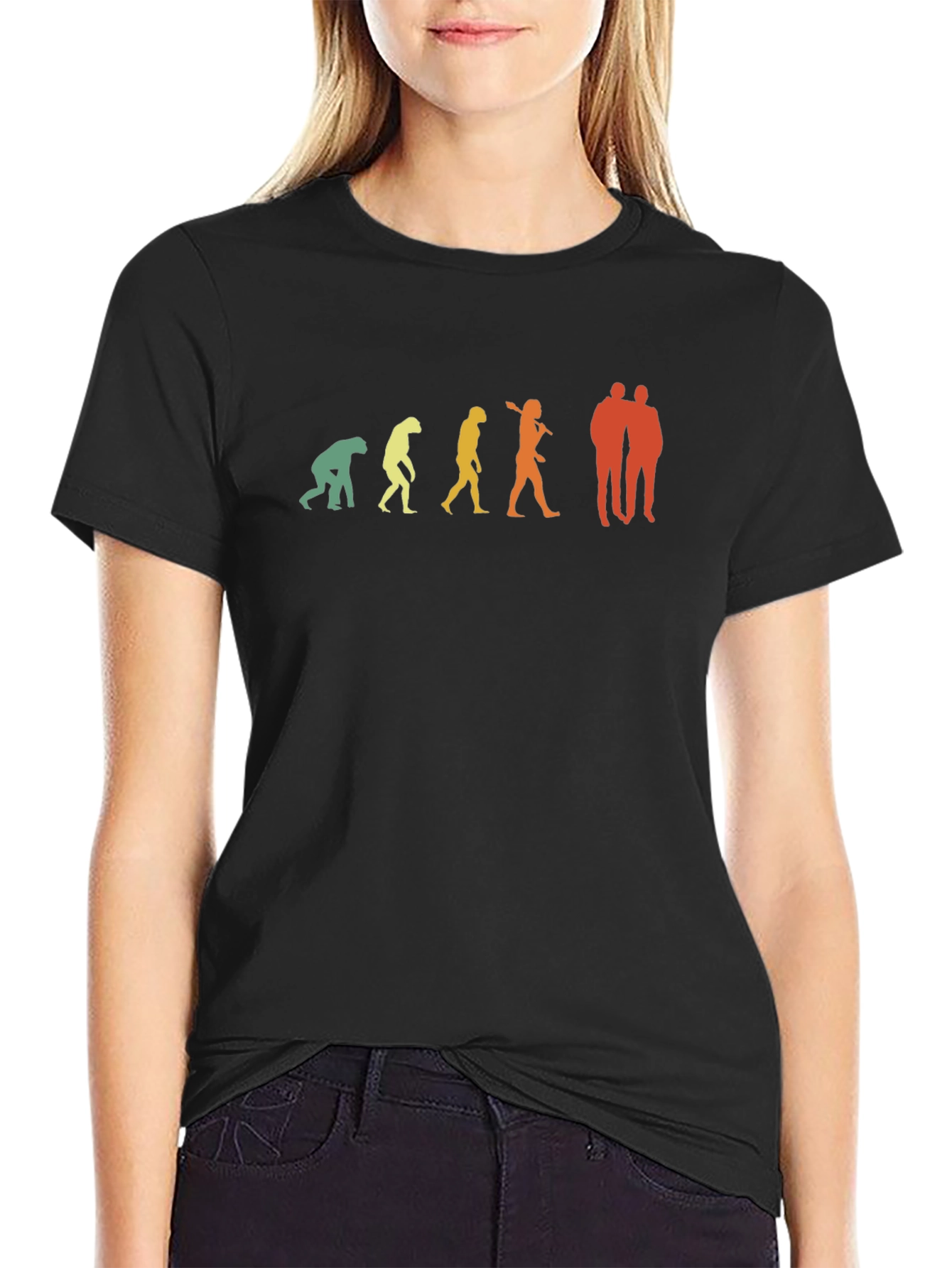 Evolution of Mens Bonding T-Shirt