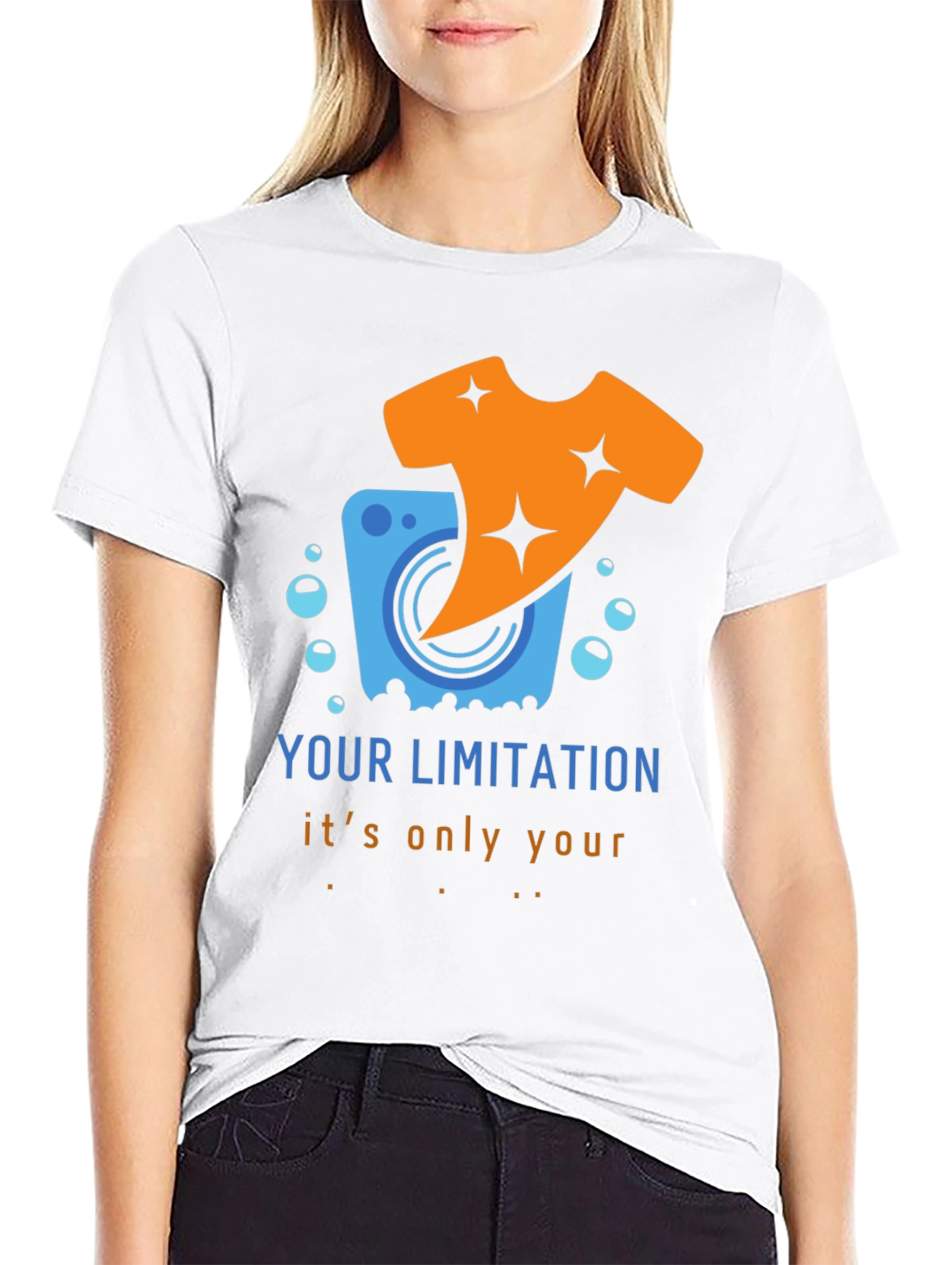 Laundry Humor T-Shirt: Your Limitation
