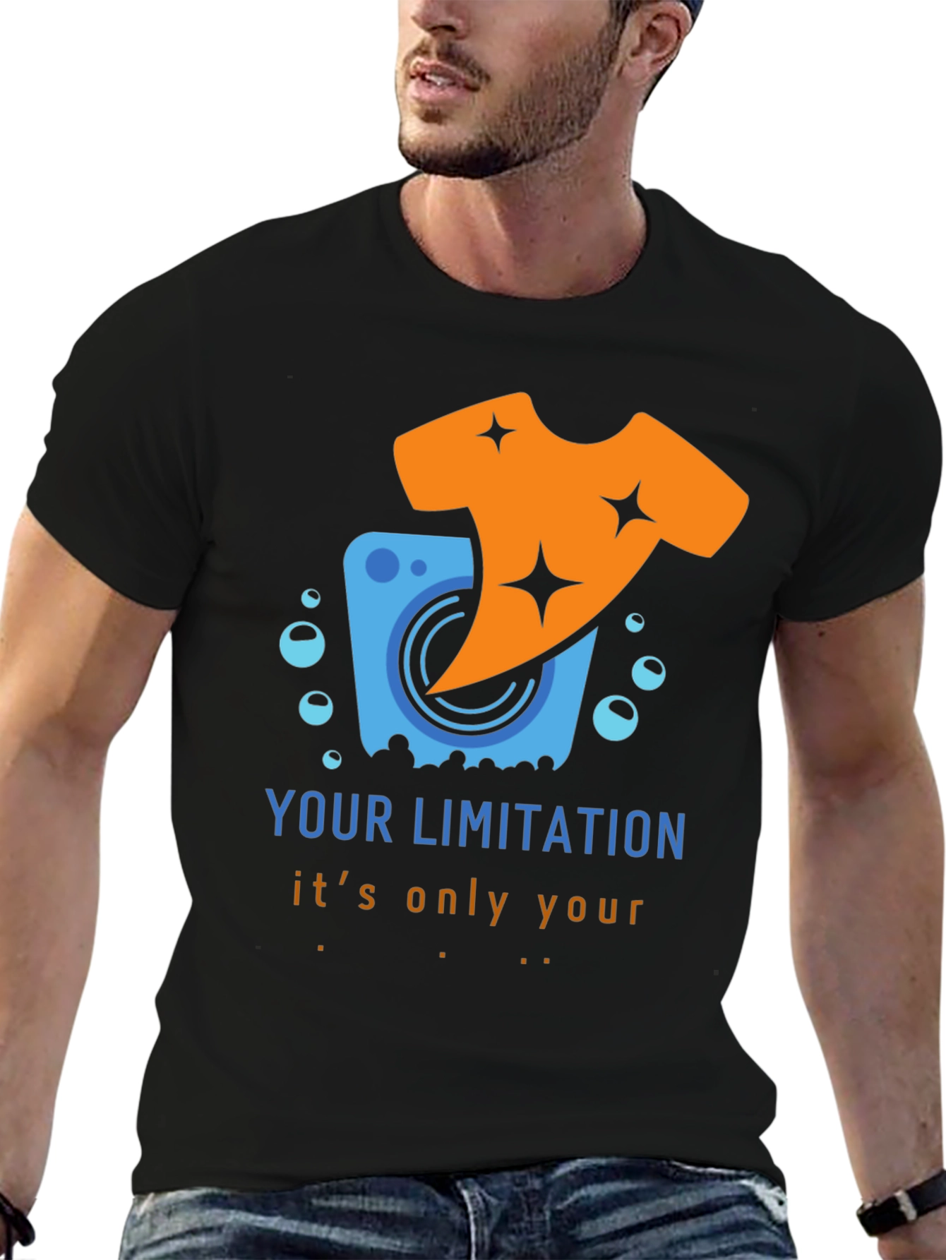 Laundry Humor T-Shirt: Your Limitation