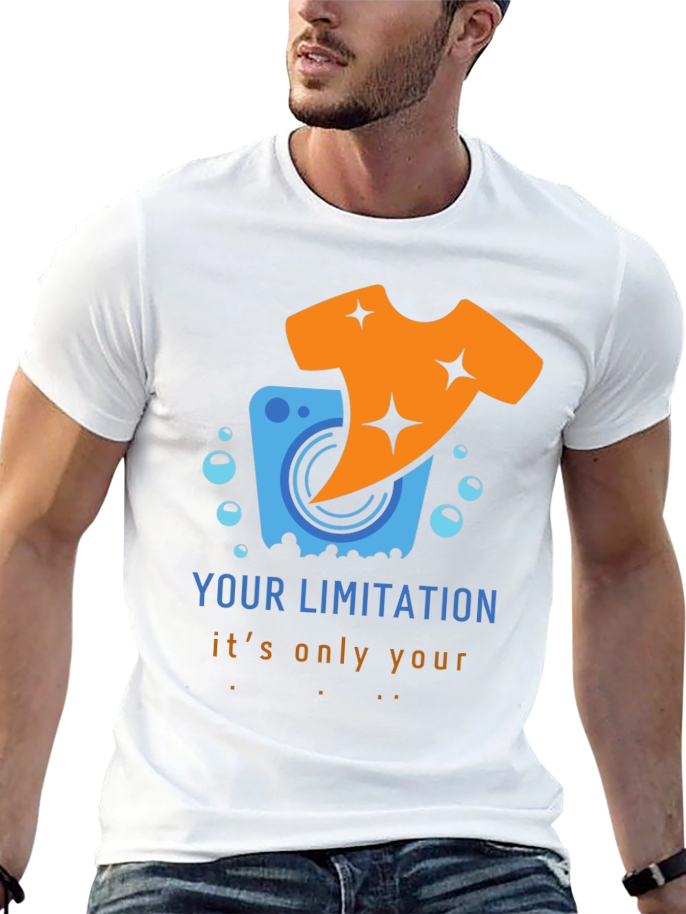 Laundry Humor T-Shirt: Your Limitation